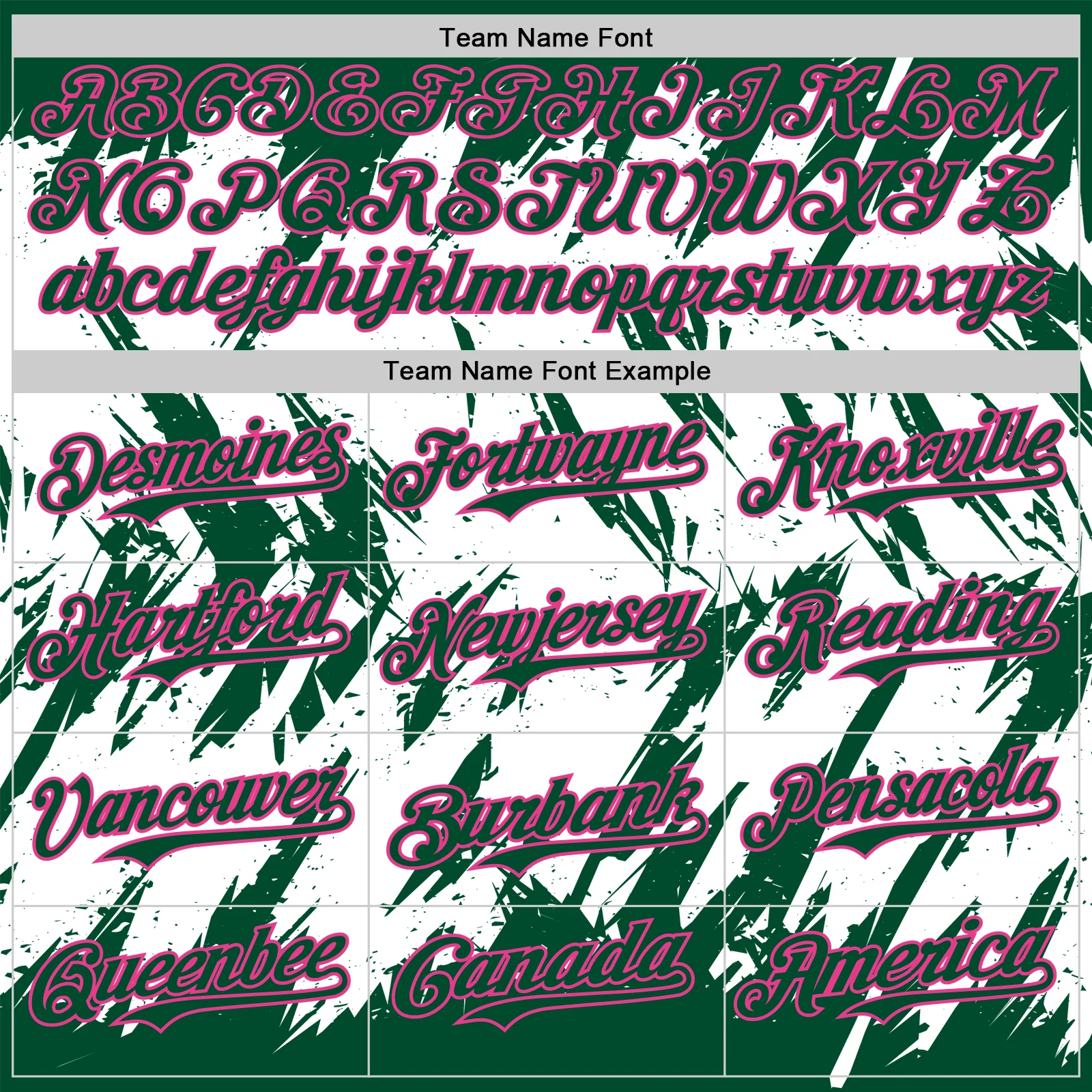 Custom Kelly Green White-Pink Abstract Sharp Shape Fragment Pattern Bomber Full-Snap Varsity Letterman Hoodie Jacket - Image 5