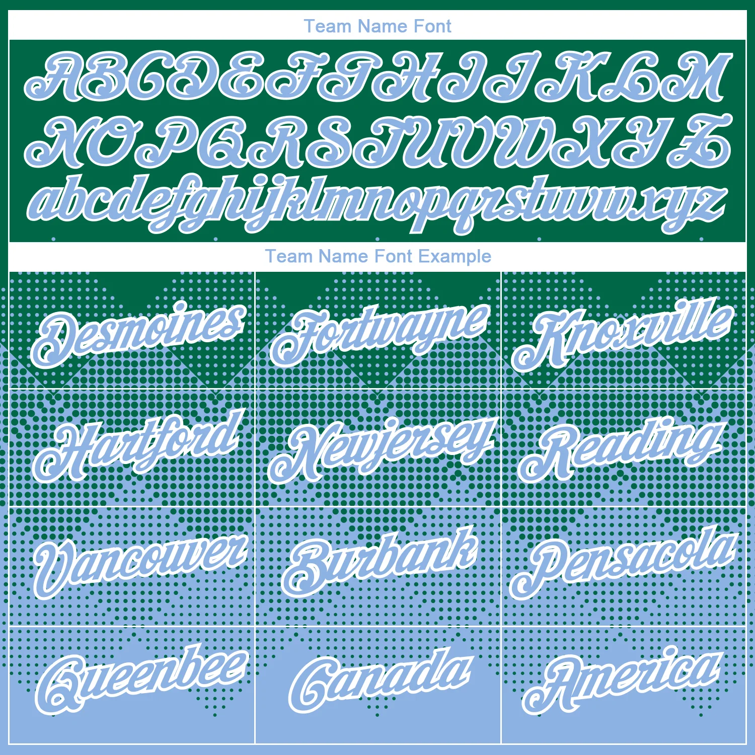 Custom Kelly Green Light Blue-White 3D Pattern Design Gradient Square Shapes Performance T-Shirt - Image 3