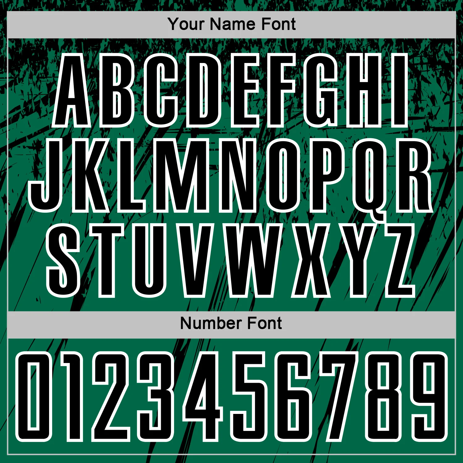 Custom Kelly Green Black-White Splash Sports Sublimation Soccer Uniform Jersey - Image 6
