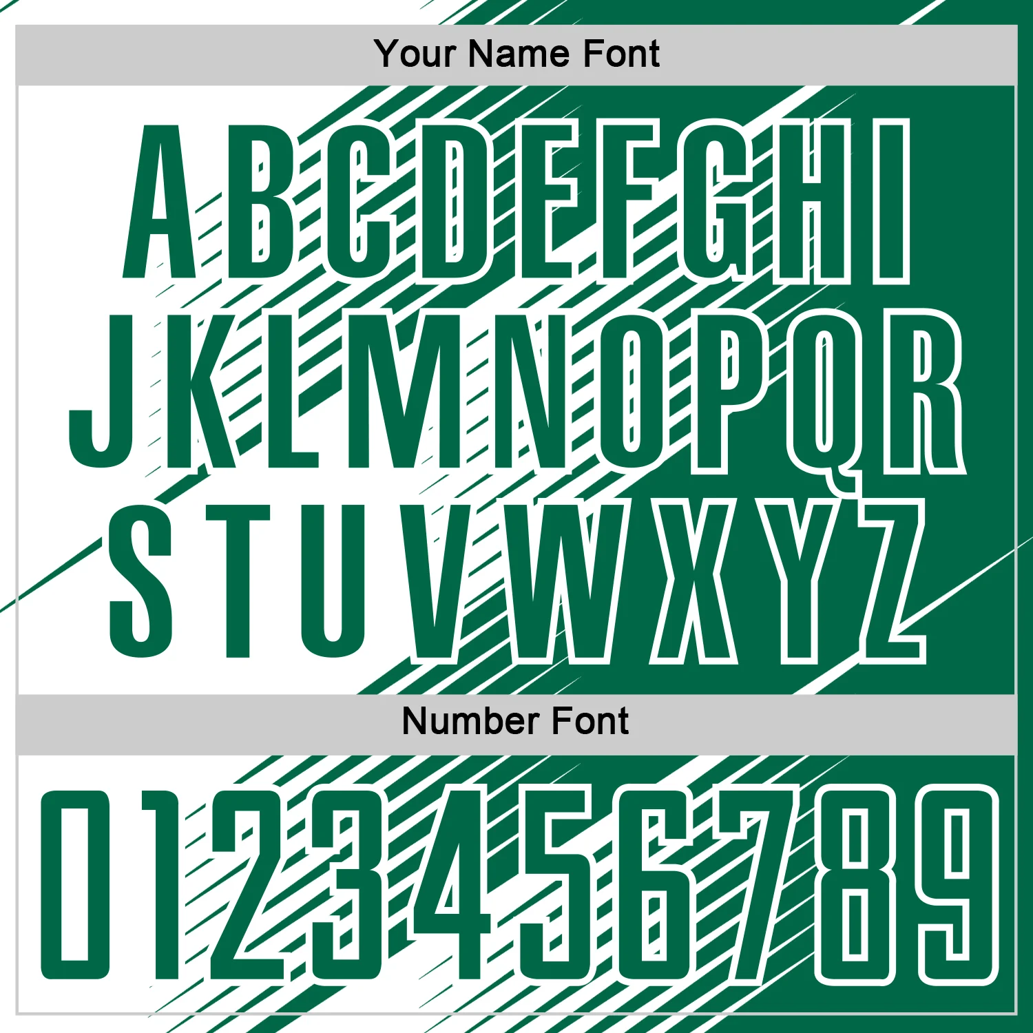 Custom Kelly Green White Line Sublimation Soccer Uniform Jersey - Image 6