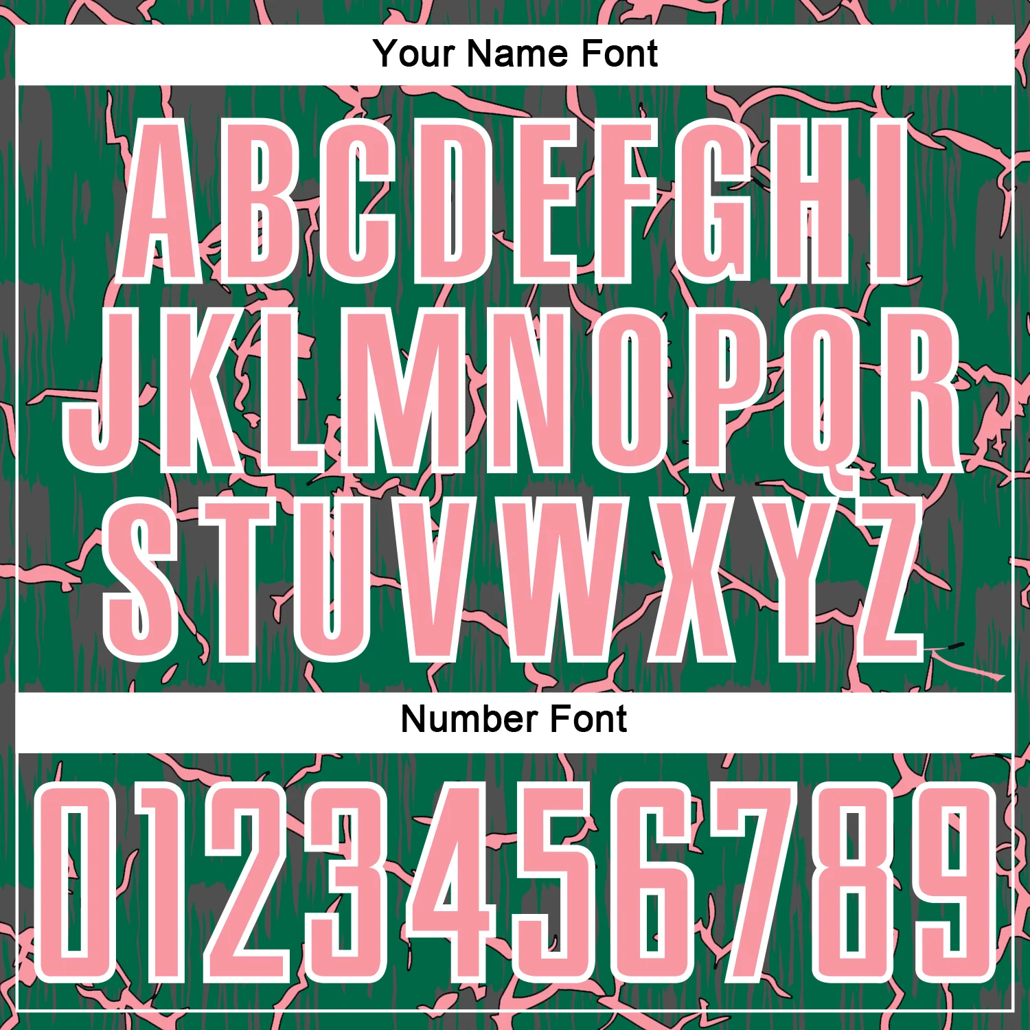 Custom Kelly Green Medium Pink-White Lightning Sublimation Soccer Uniform Jersey - Image 6