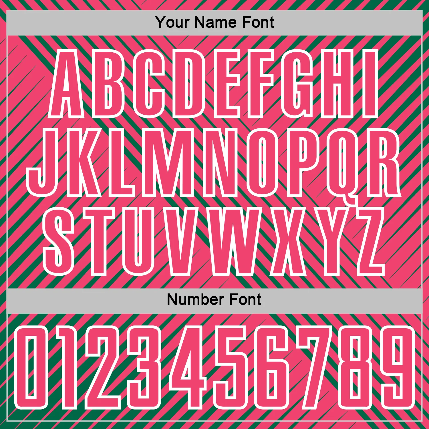 Custom Kelly Green Neon Pink-White Line Sublimation Soccer Uniform Jersey - Image 6