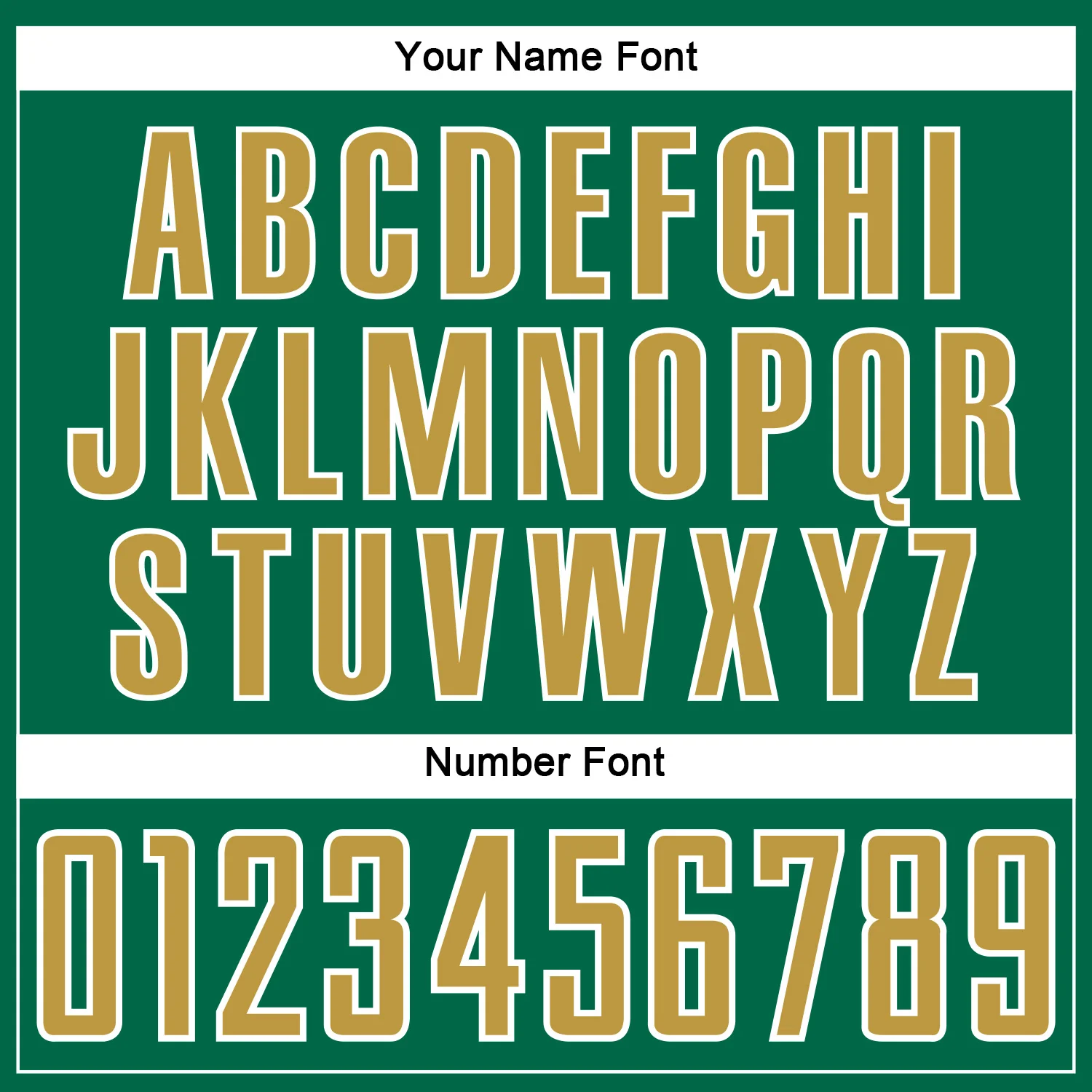 Custom Kelly Green Old Gold-White Abstract Line Sports Sublimation Soccer Uniform Jersey - Image 6