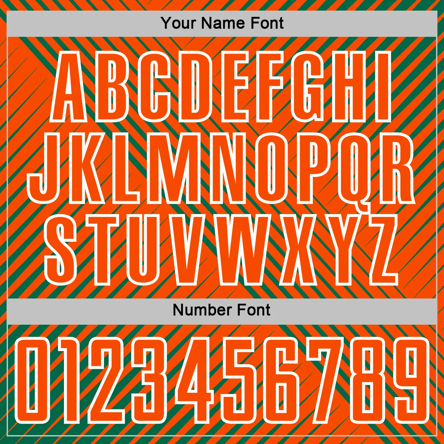 Custom Kelly Green Orange-White Line Sublimation Soccer Uniform Jersey - Image 6