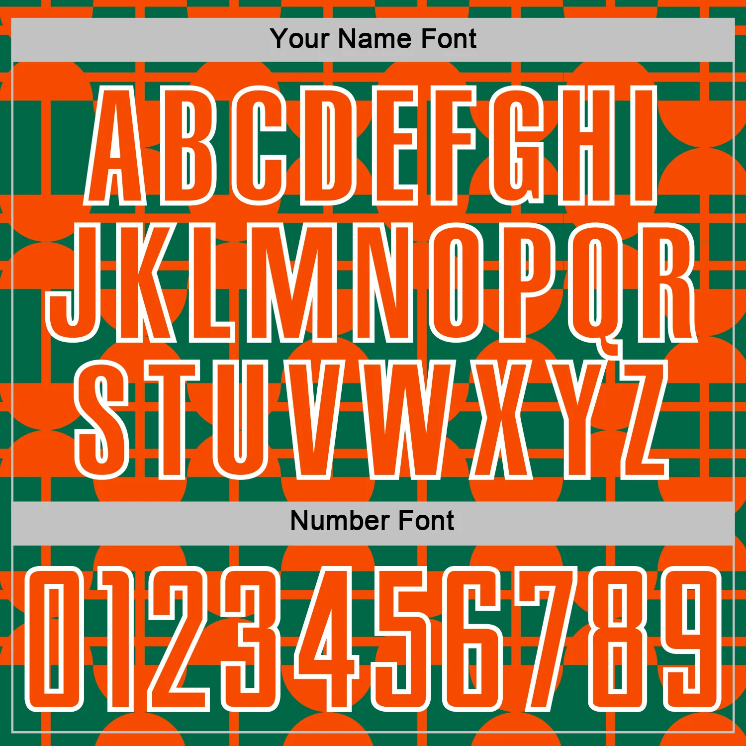 Custom Kelly Green Orange-White Geometric Shapes Sports Sublimation Soccer Uniform Jersey - Image 6