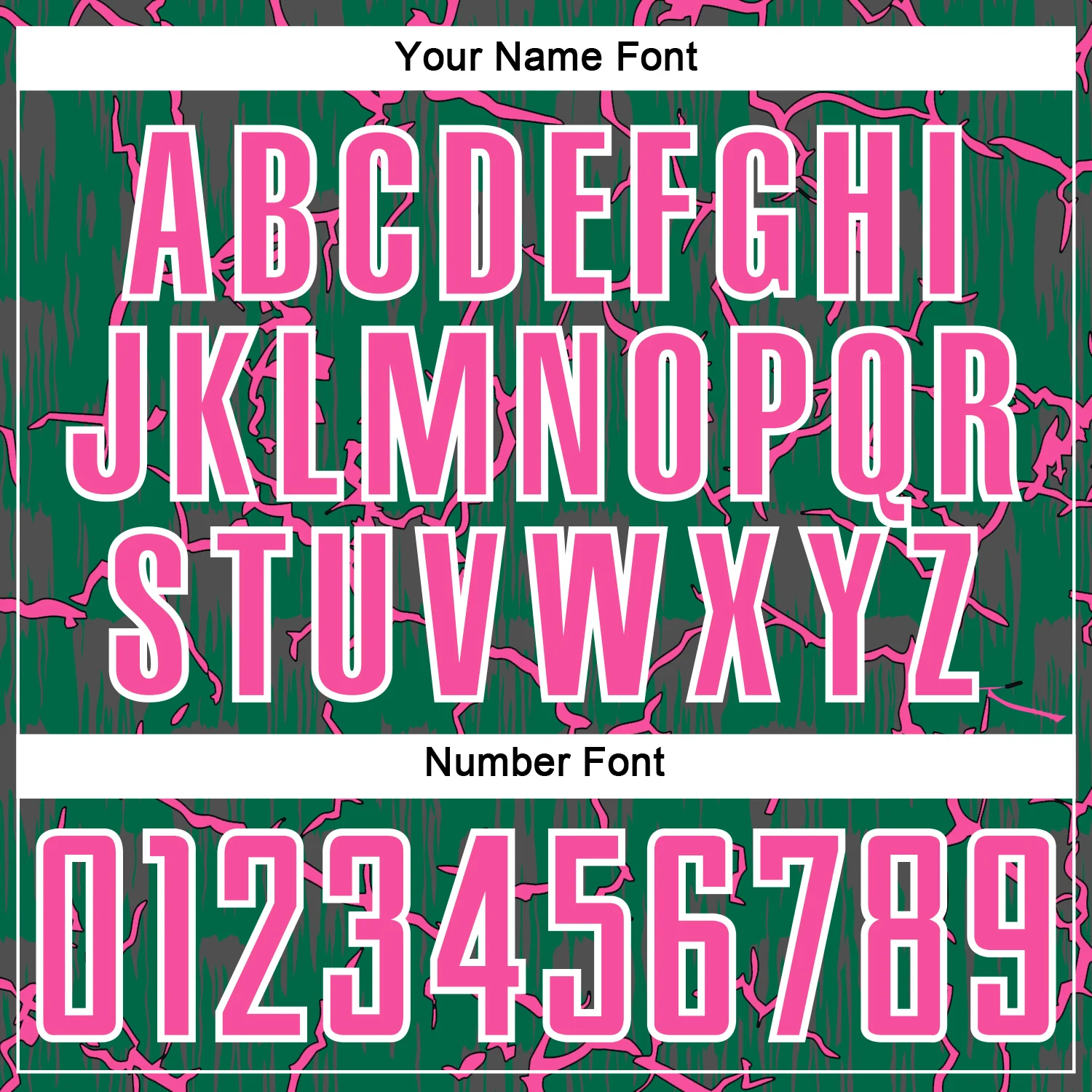 Custom Kelly Green Pink-White Lightning Sublimation Soccer Uniform Jersey - Image 6