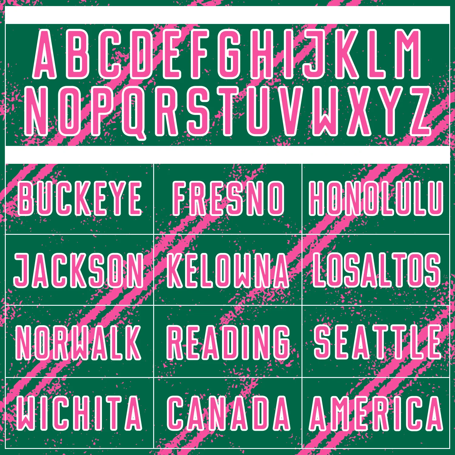 Custom Kelly Green Pink-White Abstract Fragment Art Splash Sublimation Soccer Uniform Jersey - Image 5