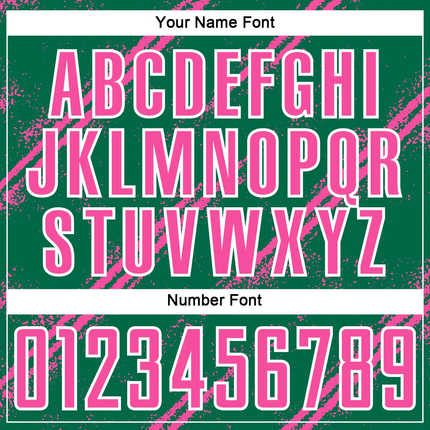 Custom Kelly Green Pink-White Abstract Fragment Art Splash Sublimation Soccer Uniform Jersey - Image 6