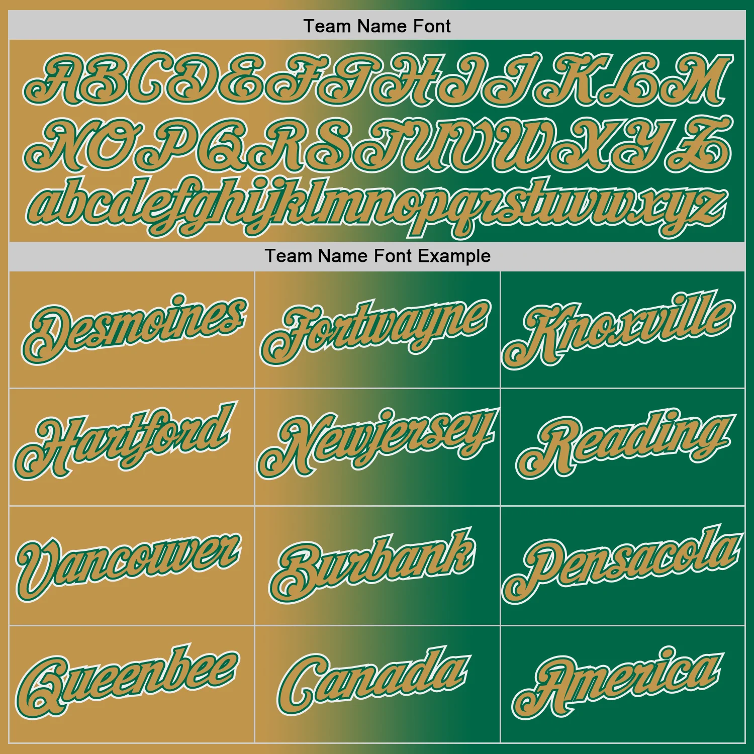 Custom Kelly Green Old Gold-White Gradient Fashion Performance T-Shirt - Image 4