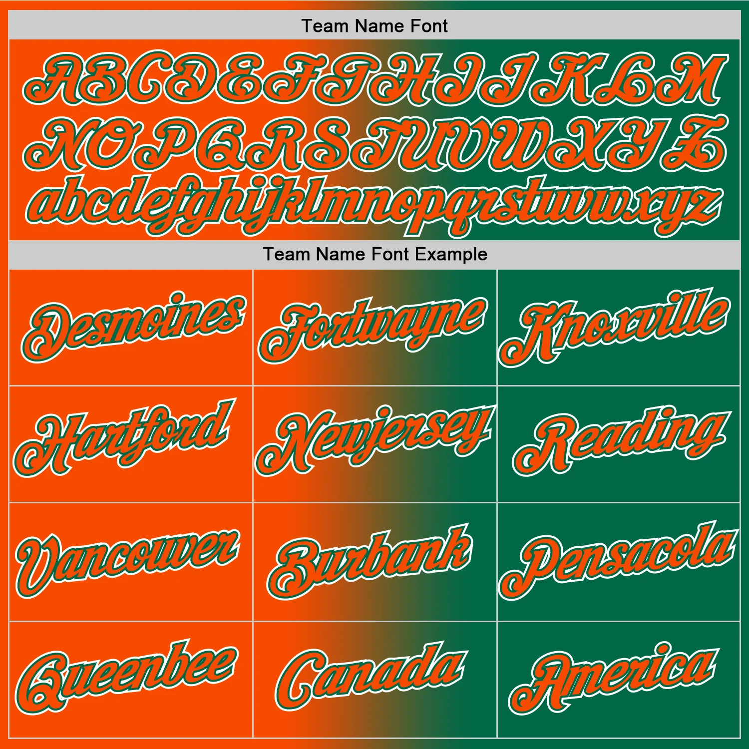 Custom Kelly Green Orange-White Gradient Fashion Performance T-Shirt - Image 4