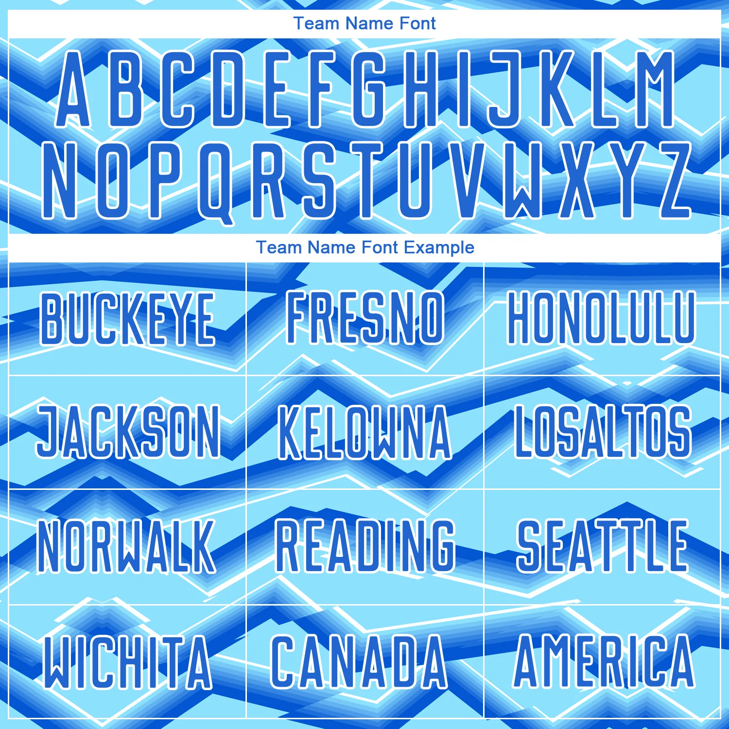Custom Lakes Blue Powder Blue-White Lines Sports Sublimation Soccer Uniform Jersey - Image 5