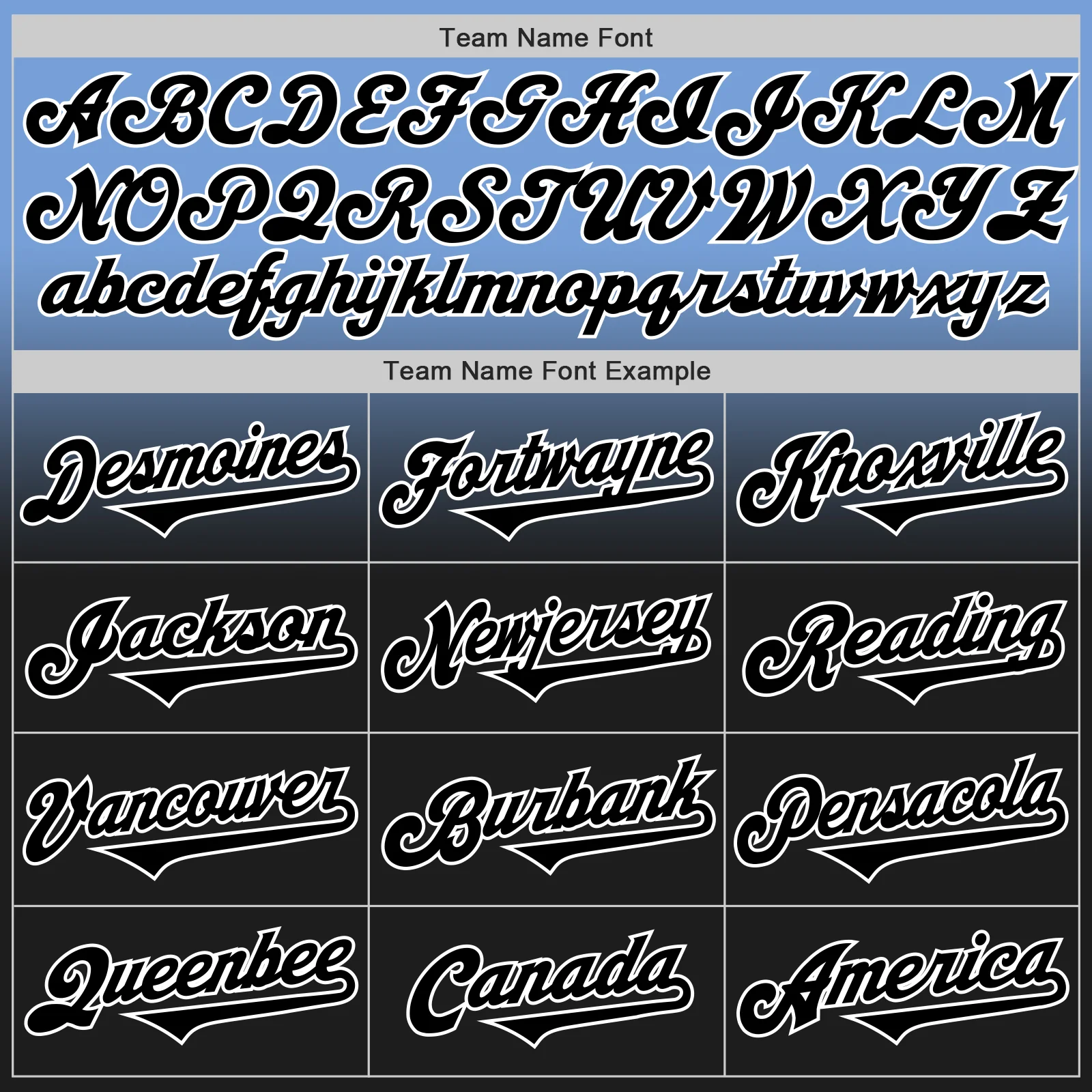 Custom Light Blue Black-White Authentic Fade Fashion Baseball Jersey - Image 4