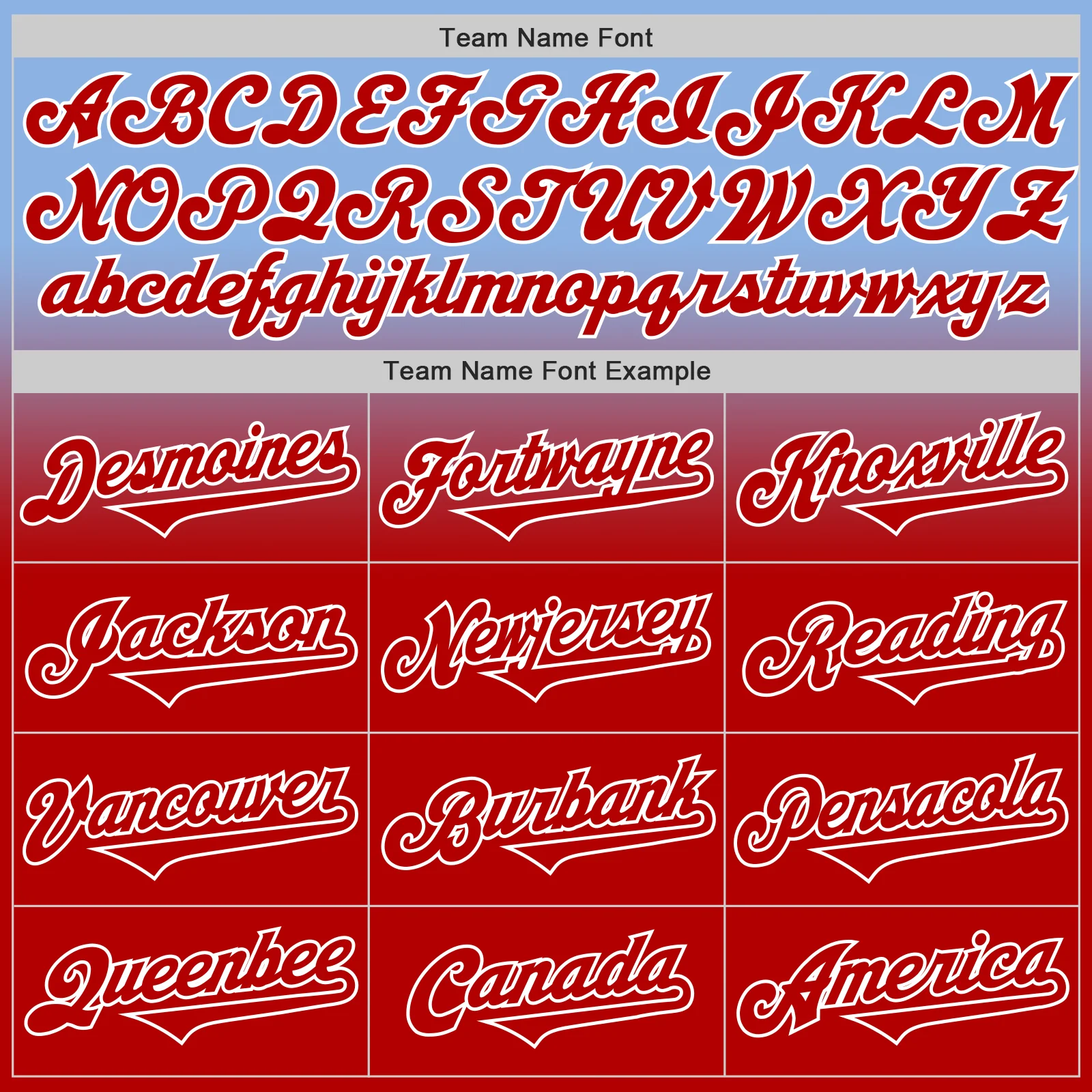 Custom Light Blue Red-White Authentic Fade Fashion Baseball Jersey - Image 4