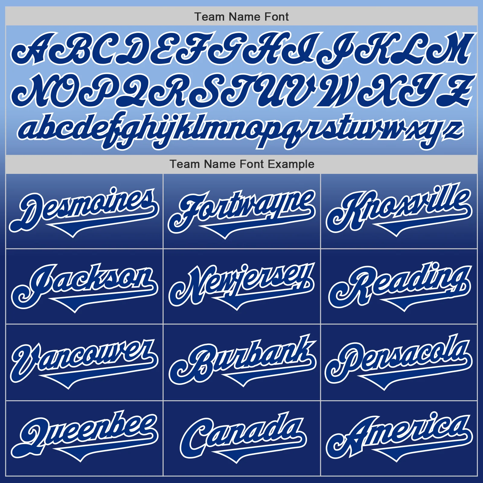 Custom Light Blue Royal-White Authentic Fade Fashion Baseball Jersey - Image 4