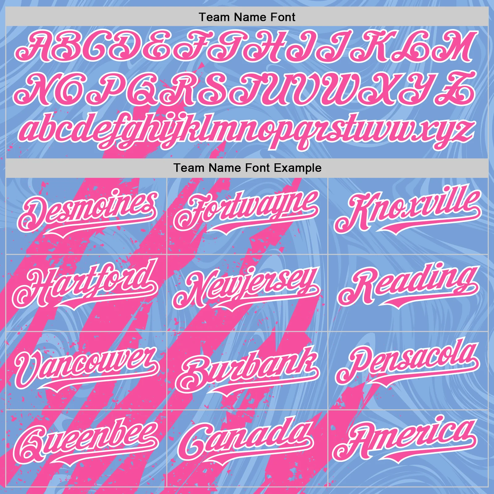 Custom Light Blue Pink-White Splash Bomber Full-Snap Varsity Letterman Hoodie Jacket - Image 5