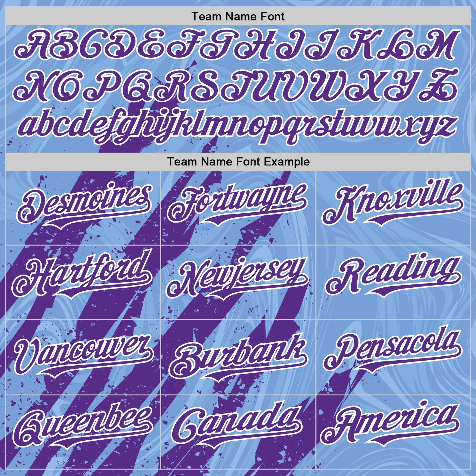 Custom Light Blue Purple-White Splash Bomber Full-Snap Varsity Letterman Hoodie Jacket - Image 5