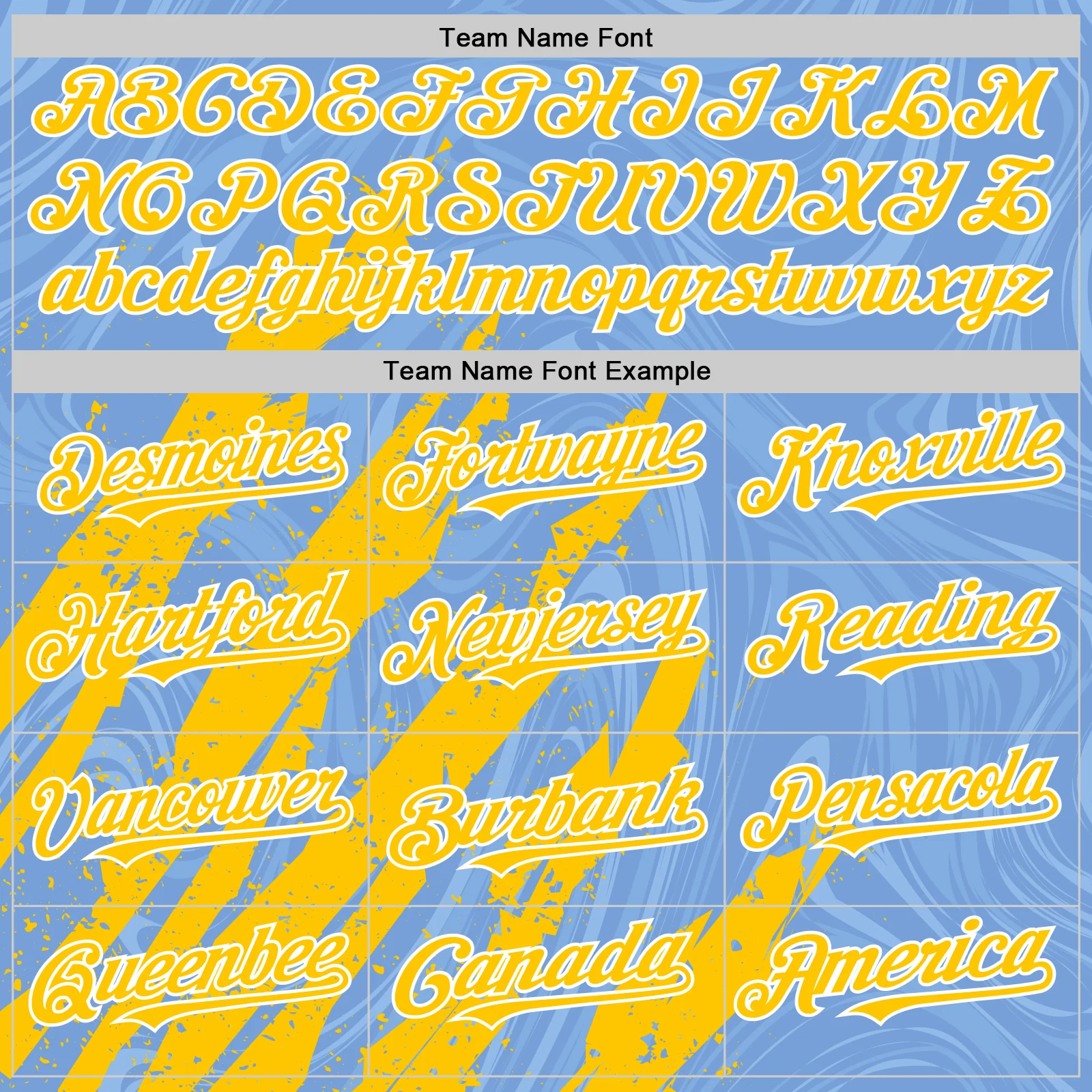 Custom Light Blue Yellow-White Splash Bomber Full-Snap Varsity Letterman Hoodie Jacket - Image 5