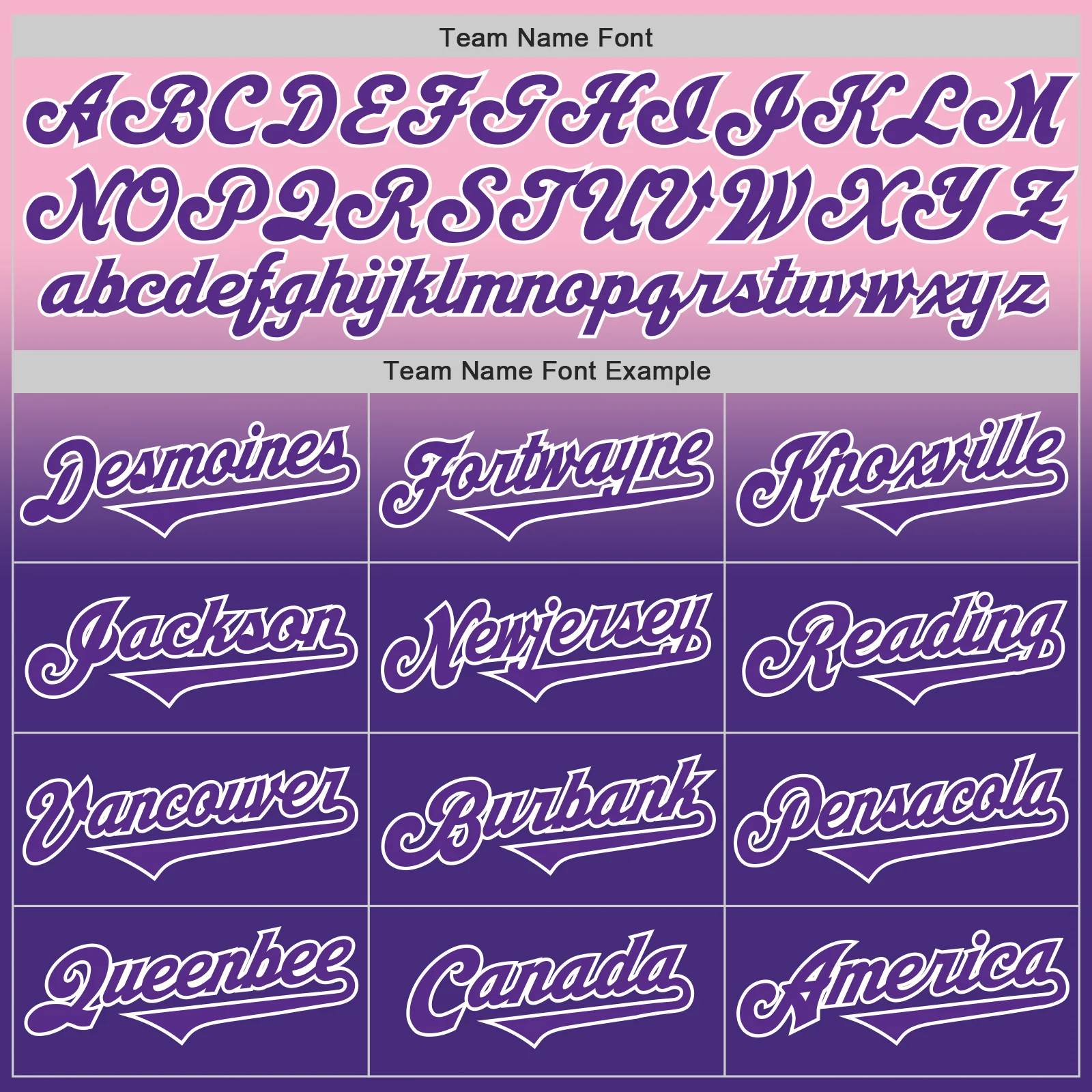 Custom Light Pink Purple-White Authentic Fade Fashion Baseball Jersey - Image 4