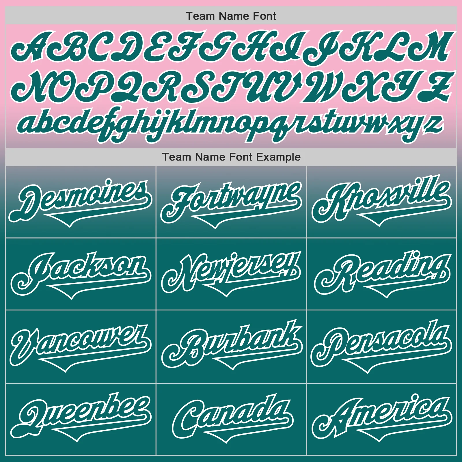 Custom Light Pink Teal-White Authentic Fade Fashion Baseball Jersey - Image 4