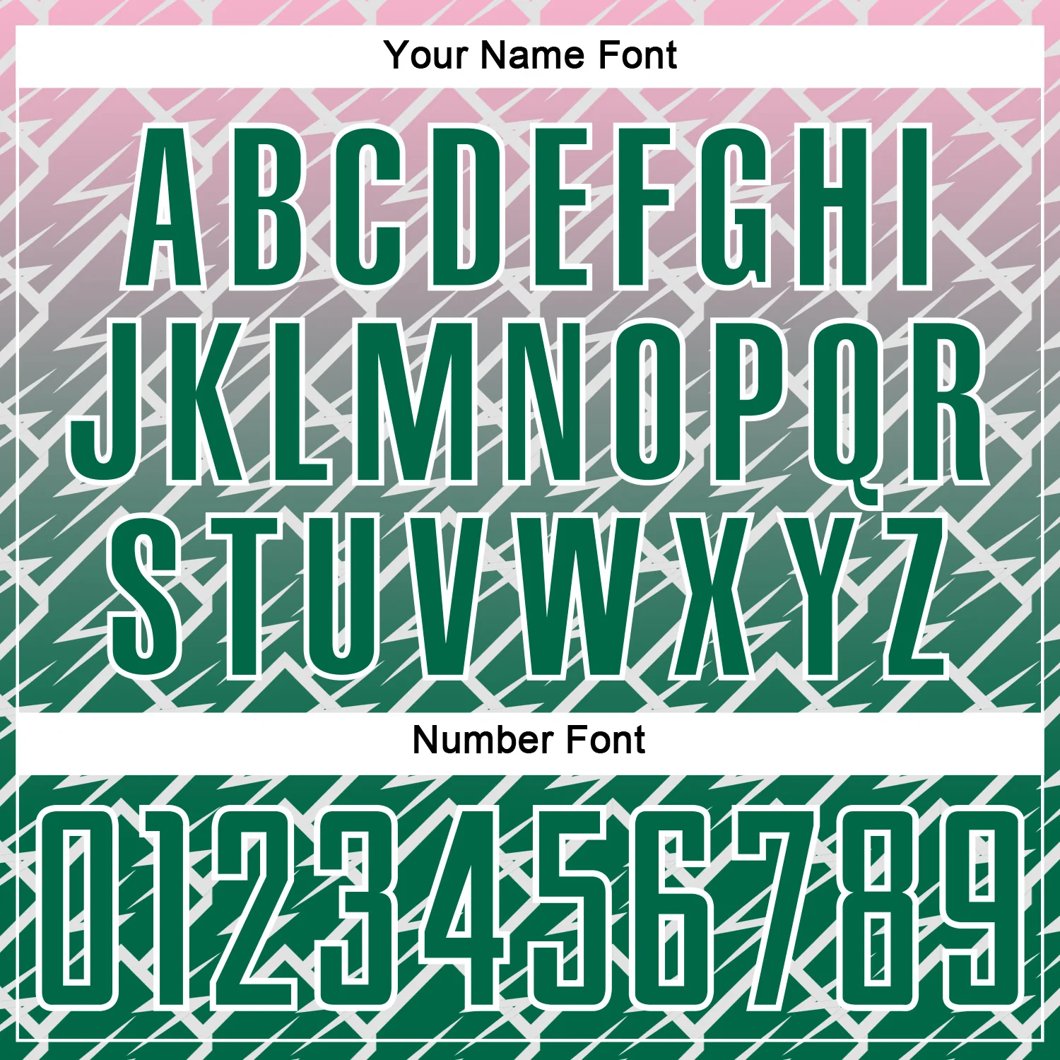 Custom Light Pink Kelly Green-White Lightning Sports Sublimation Soccer Uniform Jersey - Image 6