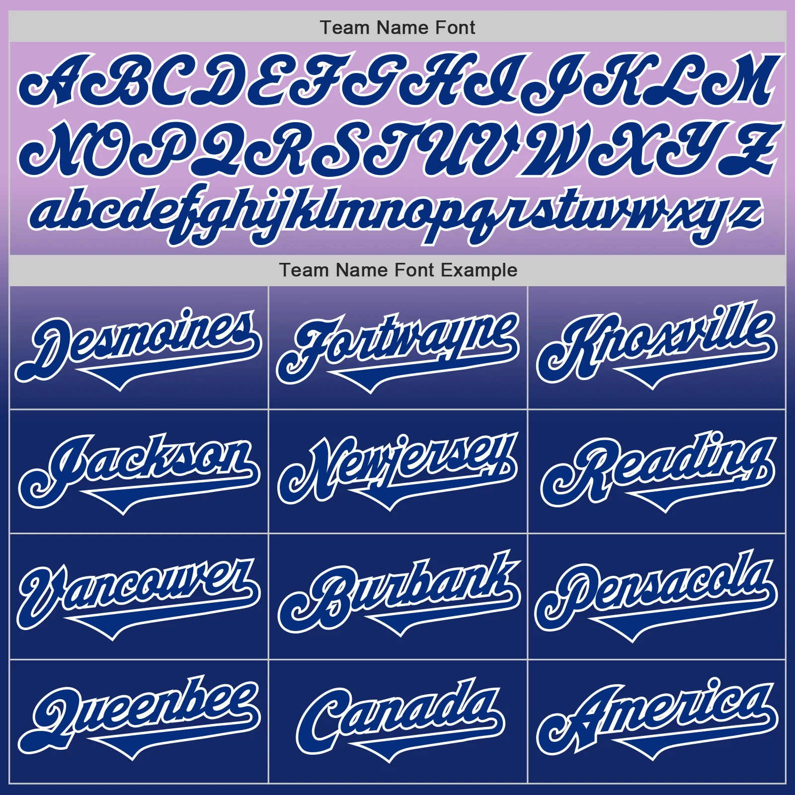 Custom Light Purple Royal-White Authentic Fade Fashion Baseball Jersey - Image 4