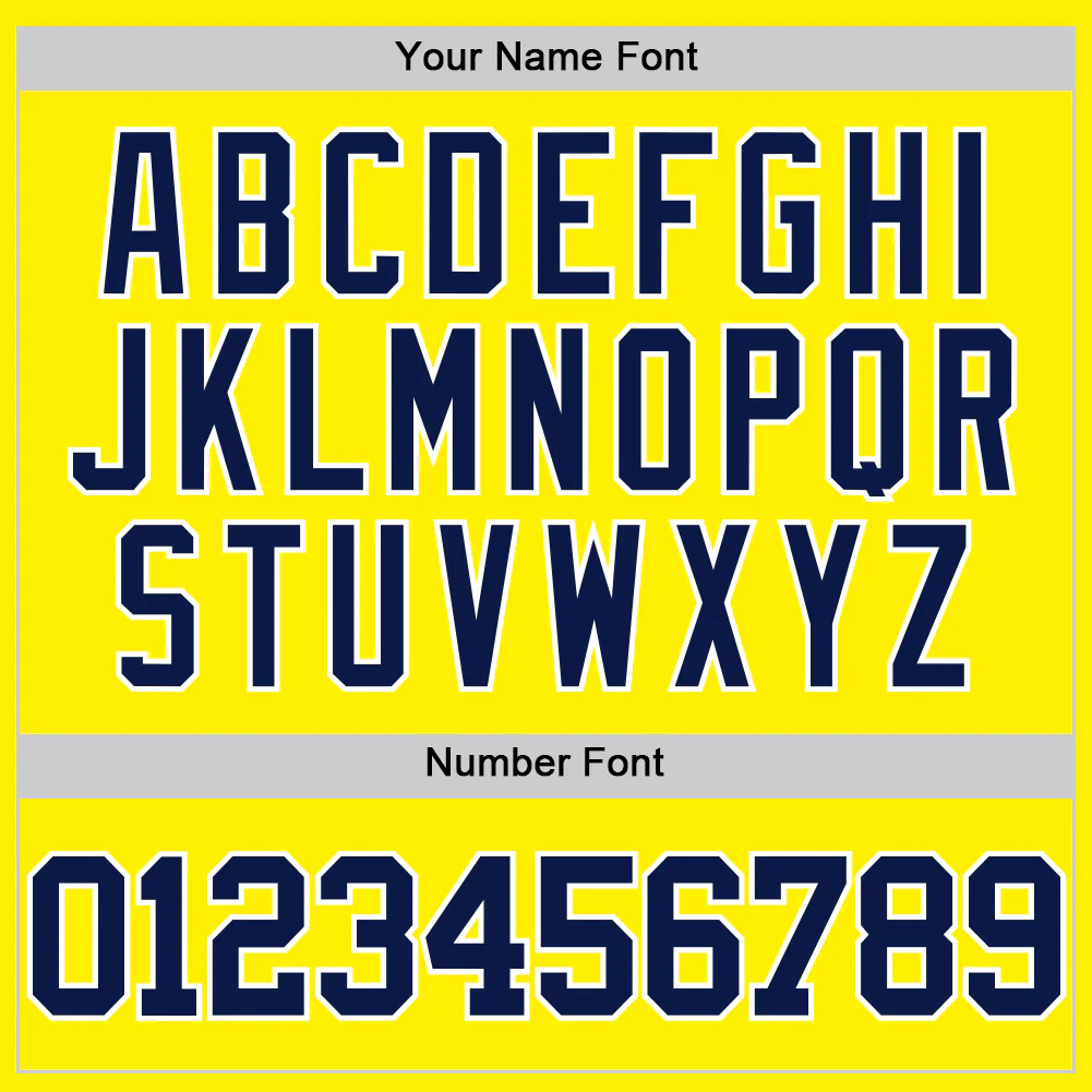 Custom Light Yellow Navy-White Authentic Basketball Jersey - Image 4