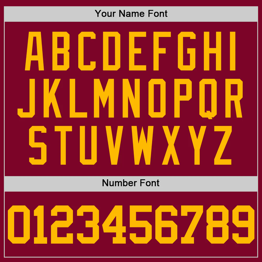 Custom Maroon Gold-White Authentic Throwback Basketball Jersey - Image 4