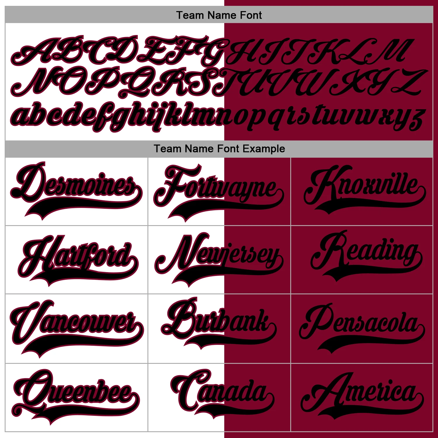 Custom Maroon Black-White Split Fashion Hockey Lace Neck Jersey - Image 4