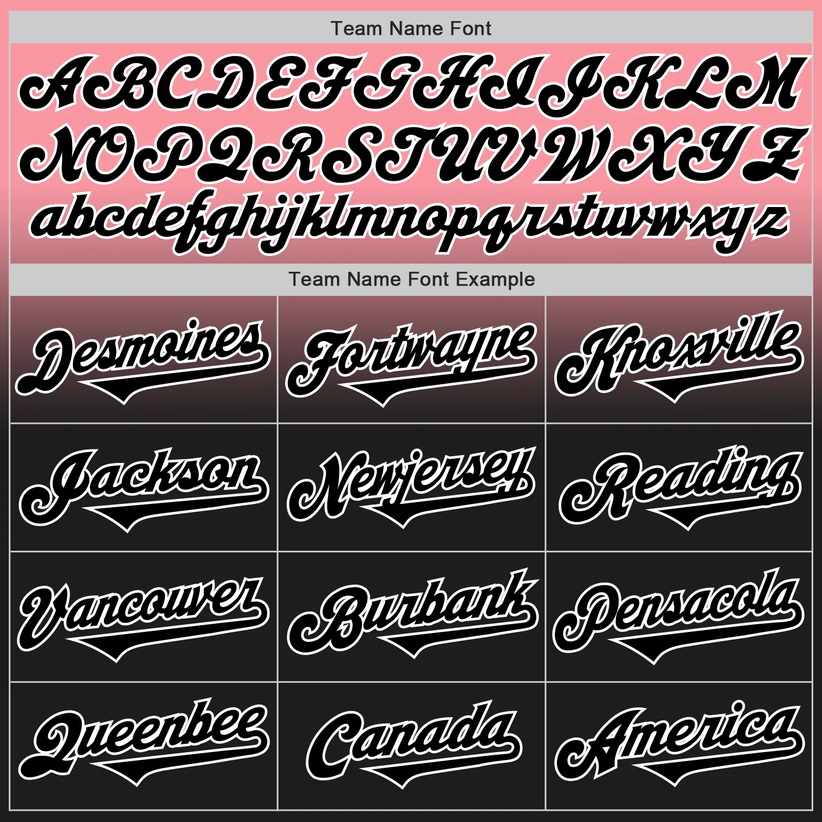 Custom Medium Pink Black-White Authentic Fade Fashion Baseball Jersey - Image 4