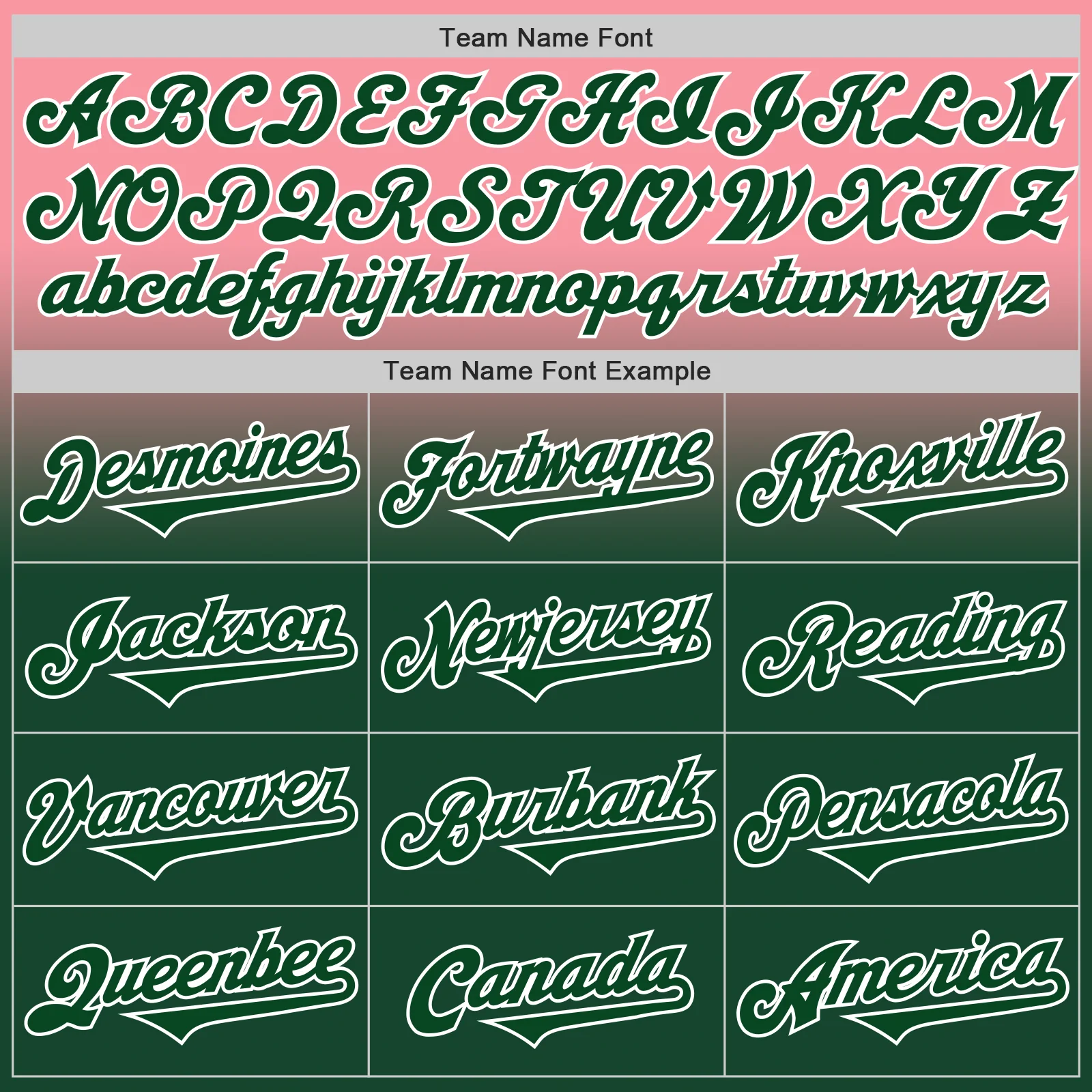 Custom Medium Pink Green-White Authentic Fade Fashion Baseball Jersey - Image 4