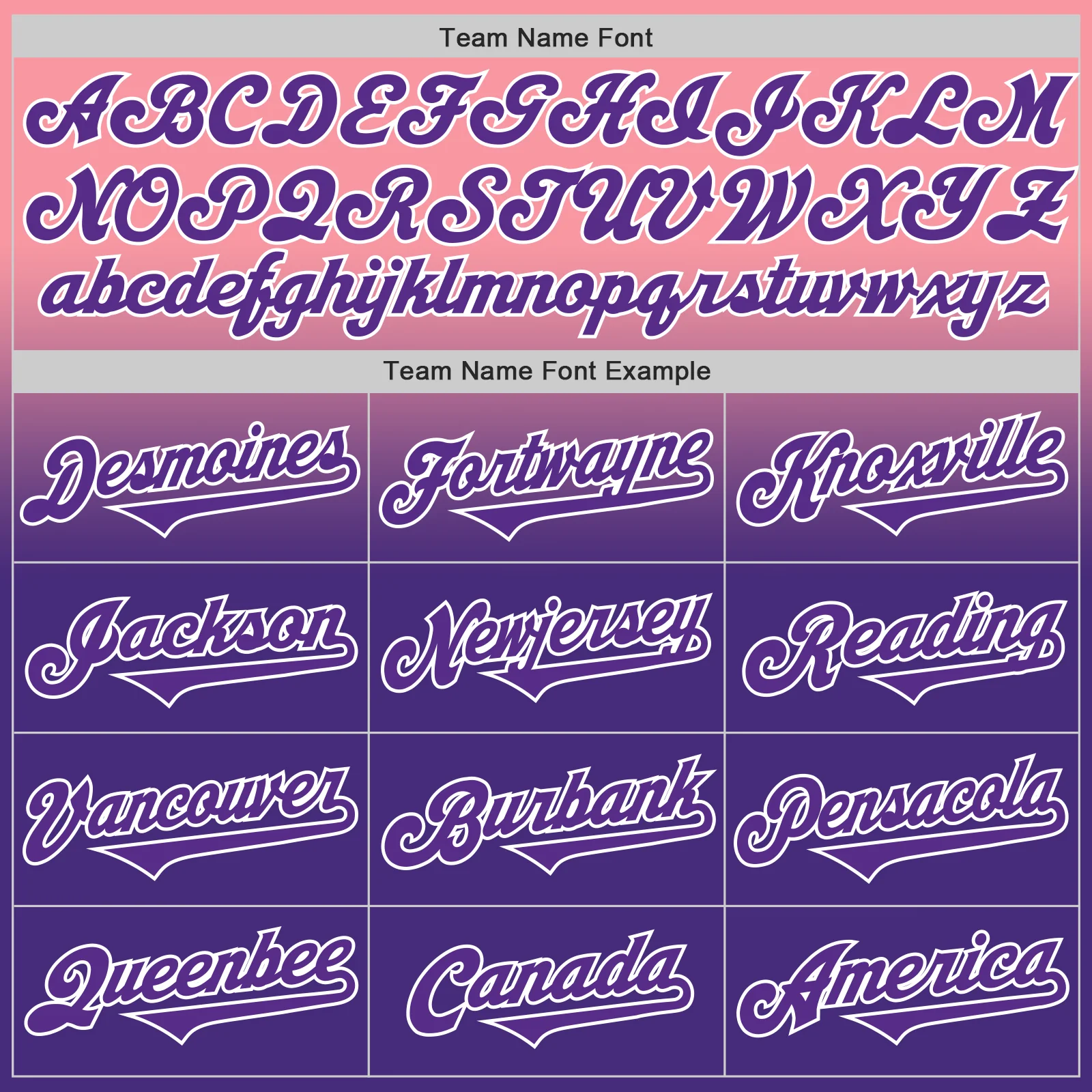 Custom Medium Pink Purple-White Authentic Fade Fashion Baseball Jersey - Image 4