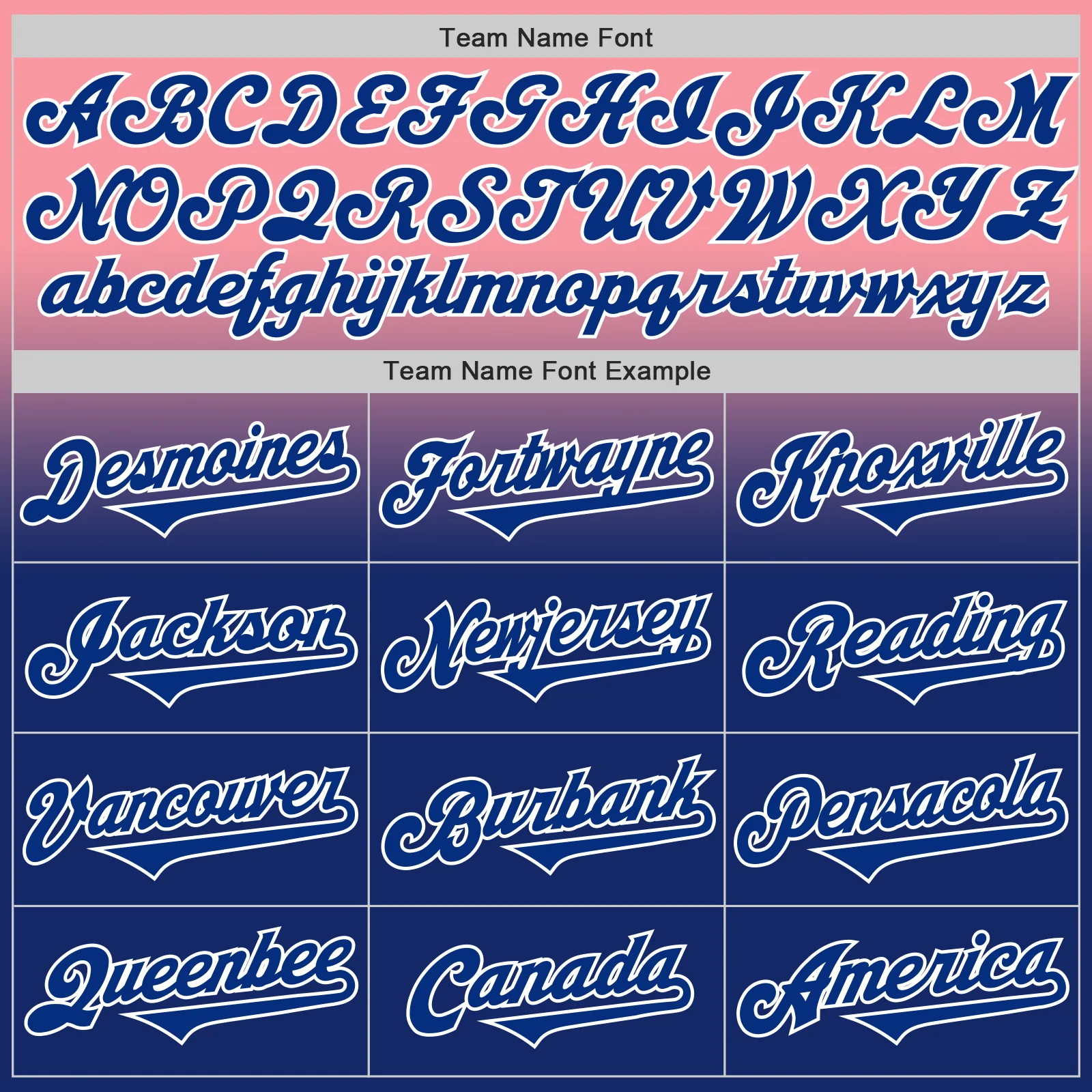 Custom Medium Pink Royal-White Authentic Fade Fashion Baseball Jersey - Image 4