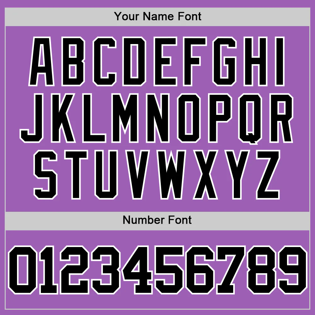 Custom Medium Purple Black-White Authentic Basketball Jersey - Image 4