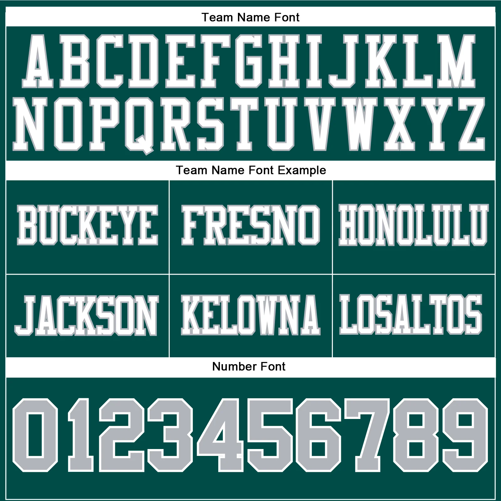 Custom Midnight Green Gray-White Authentic Football Jersey - Image 4