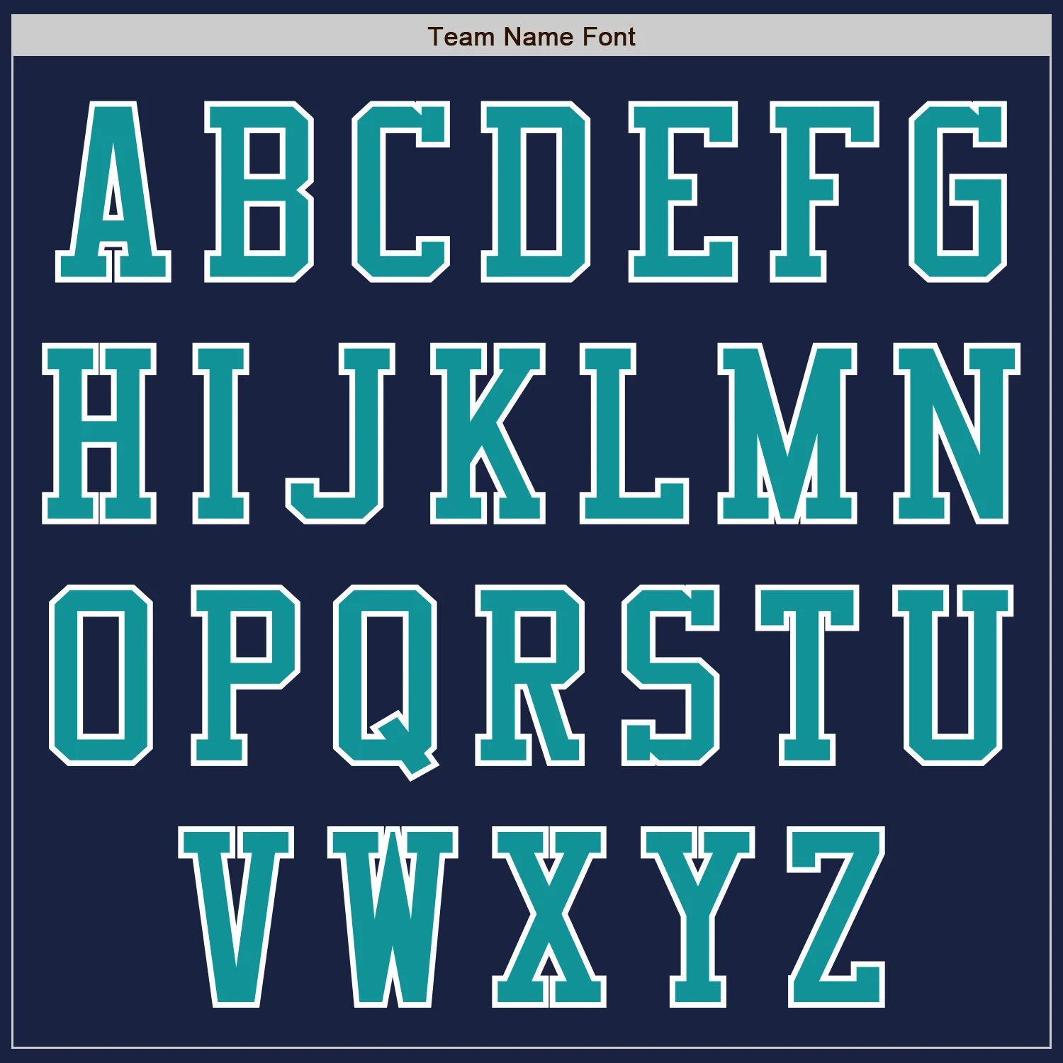 Custom Navy Teal-White Authentic Baseball Jersey - Image 7