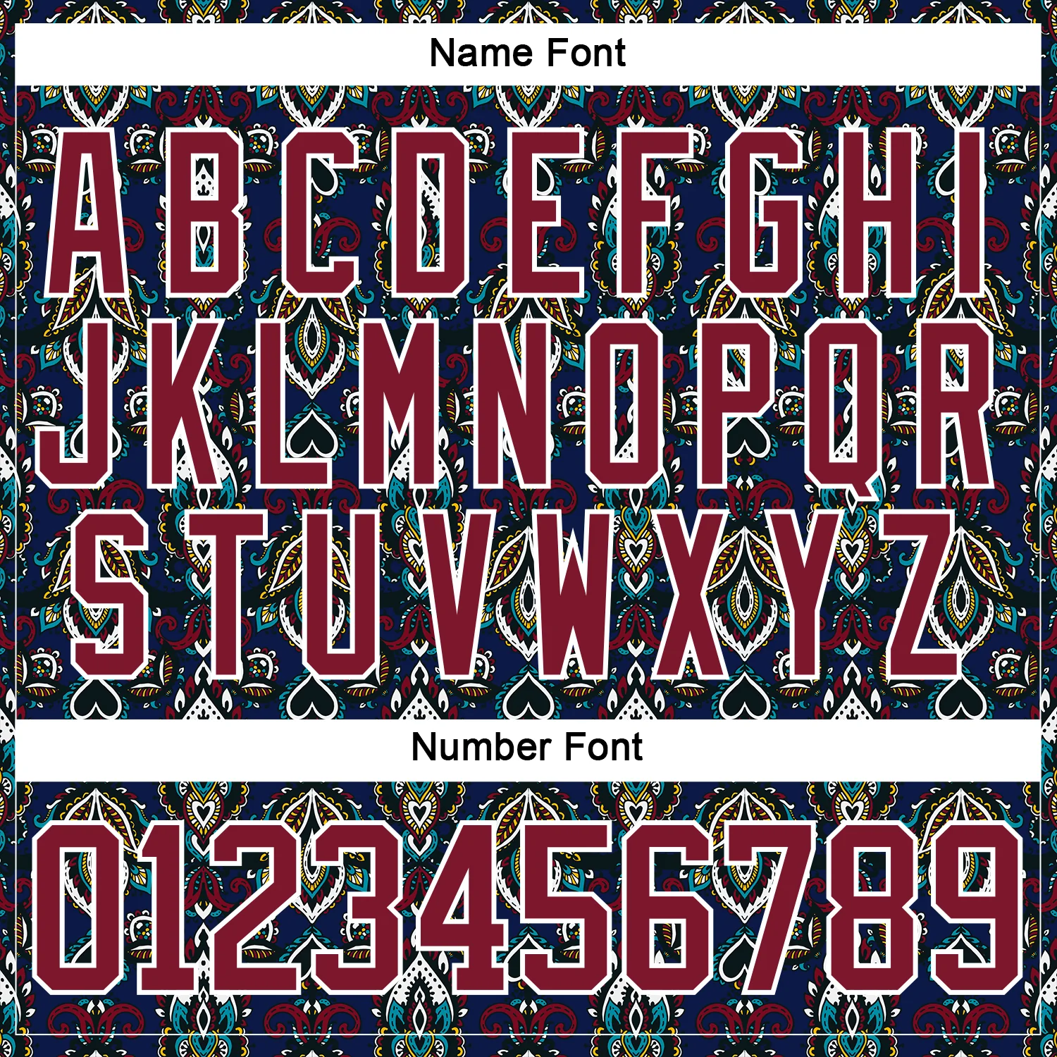 Custom Navy Crimson-White 3D Pattern Native Americans Tribal Indigenous People Hockey Lace Neck Jersey - Image 7