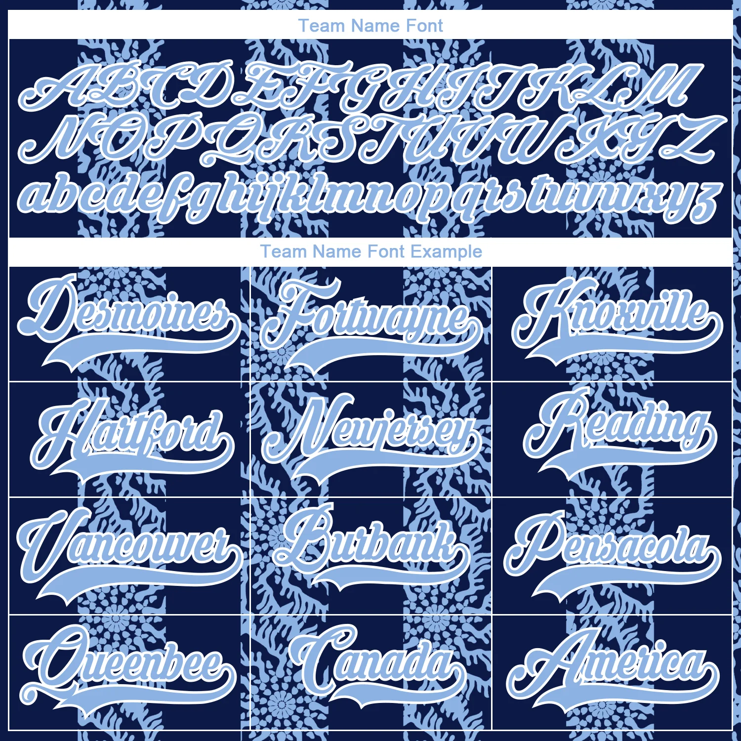 Custom Navy Light Blue-White 3D Pattern Abstract Shape Hockey Lace Neck Jersey - Image 4
