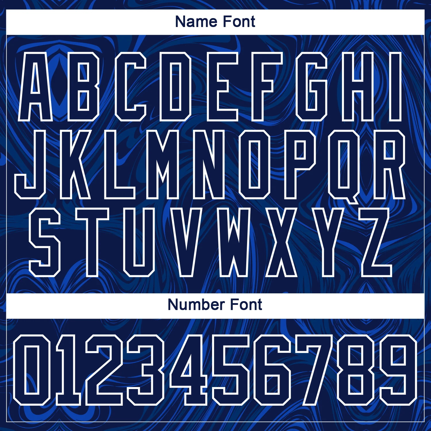 Custom Navy White 3D Splash Art Hockey Lace Neck Jersey - Image 7