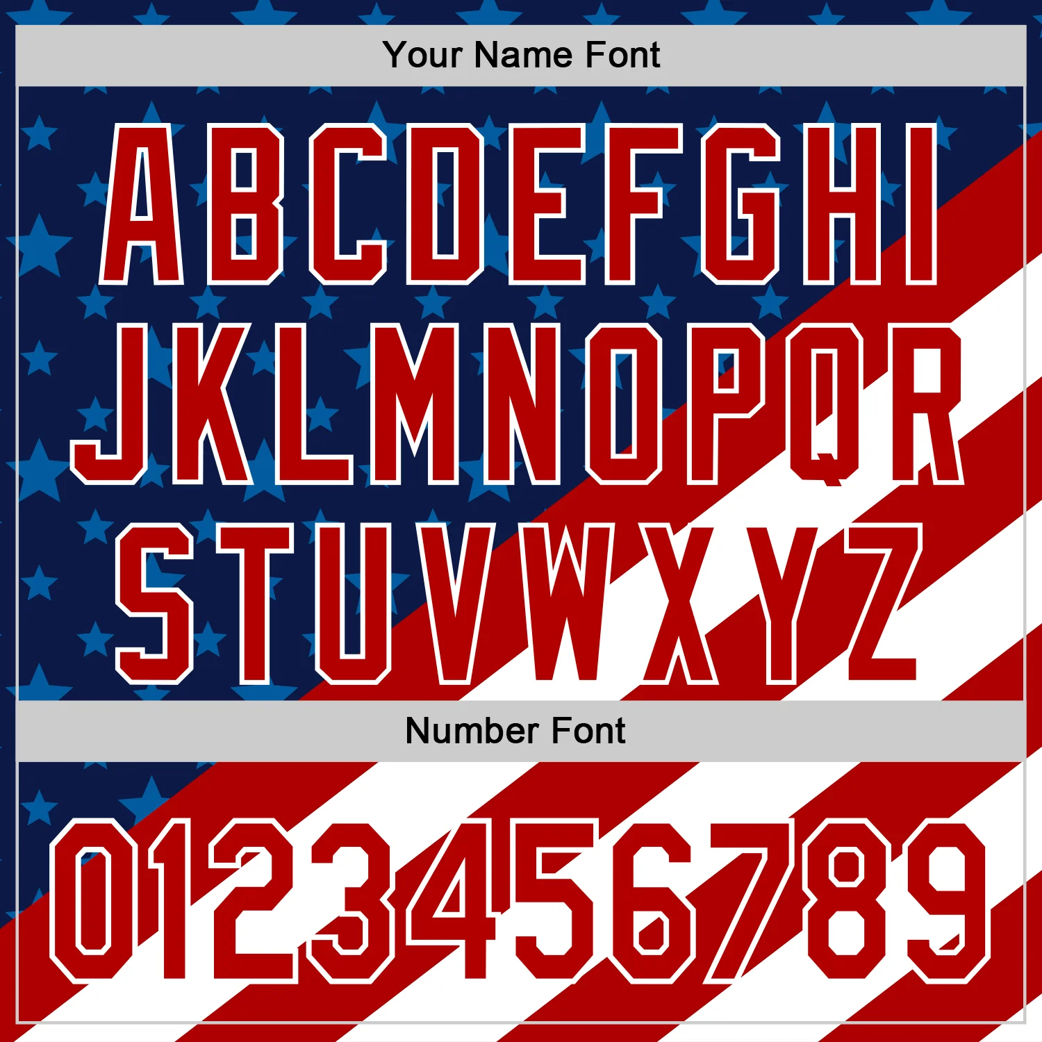 Custom Navy Red-White 3D Patriotic American Flag Authentic Baseball Jersey - Image 5