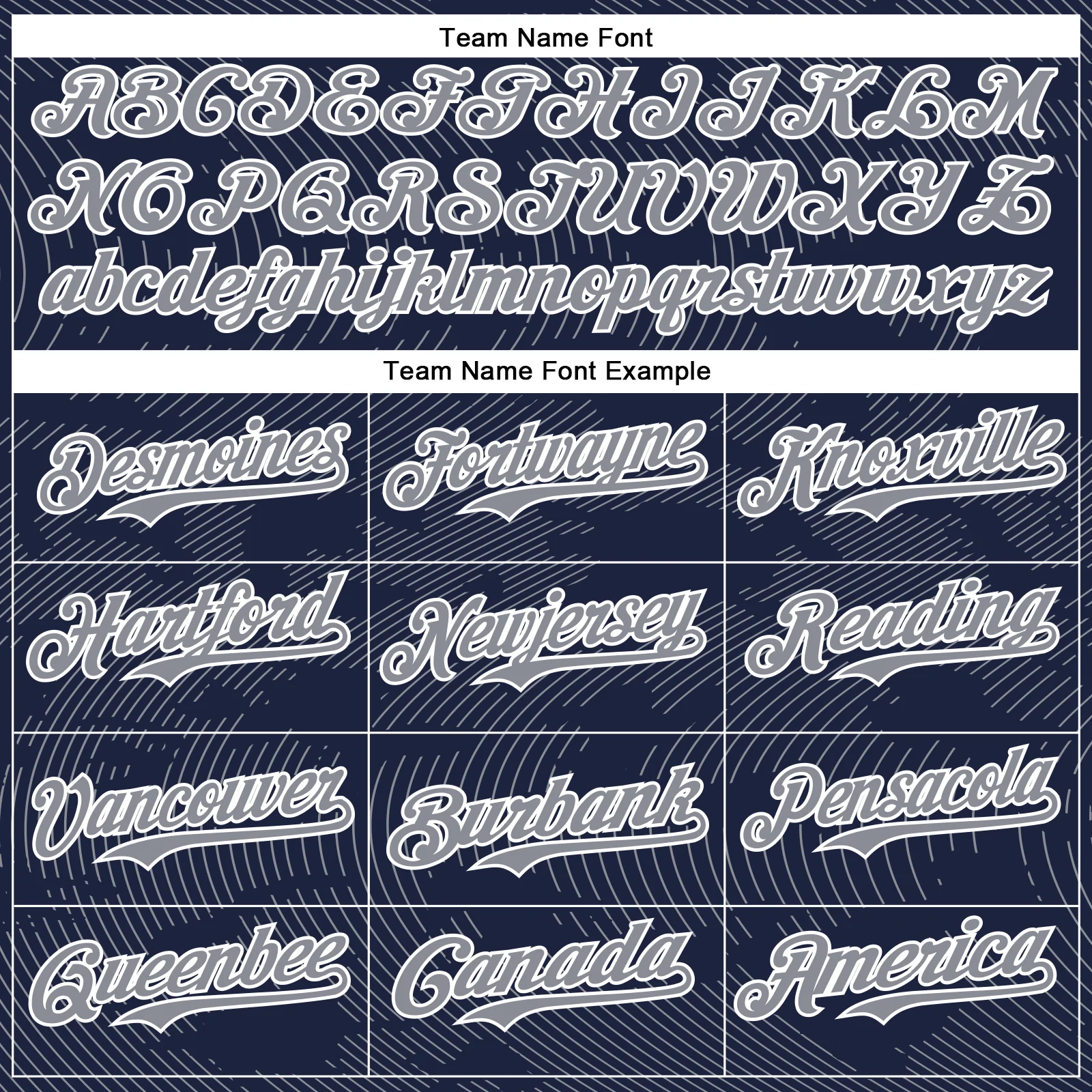 Custom Navy Gray-White Curve Lines Bomber Full-Snap Varsity Letterman Hoodie Jacket - Image 5