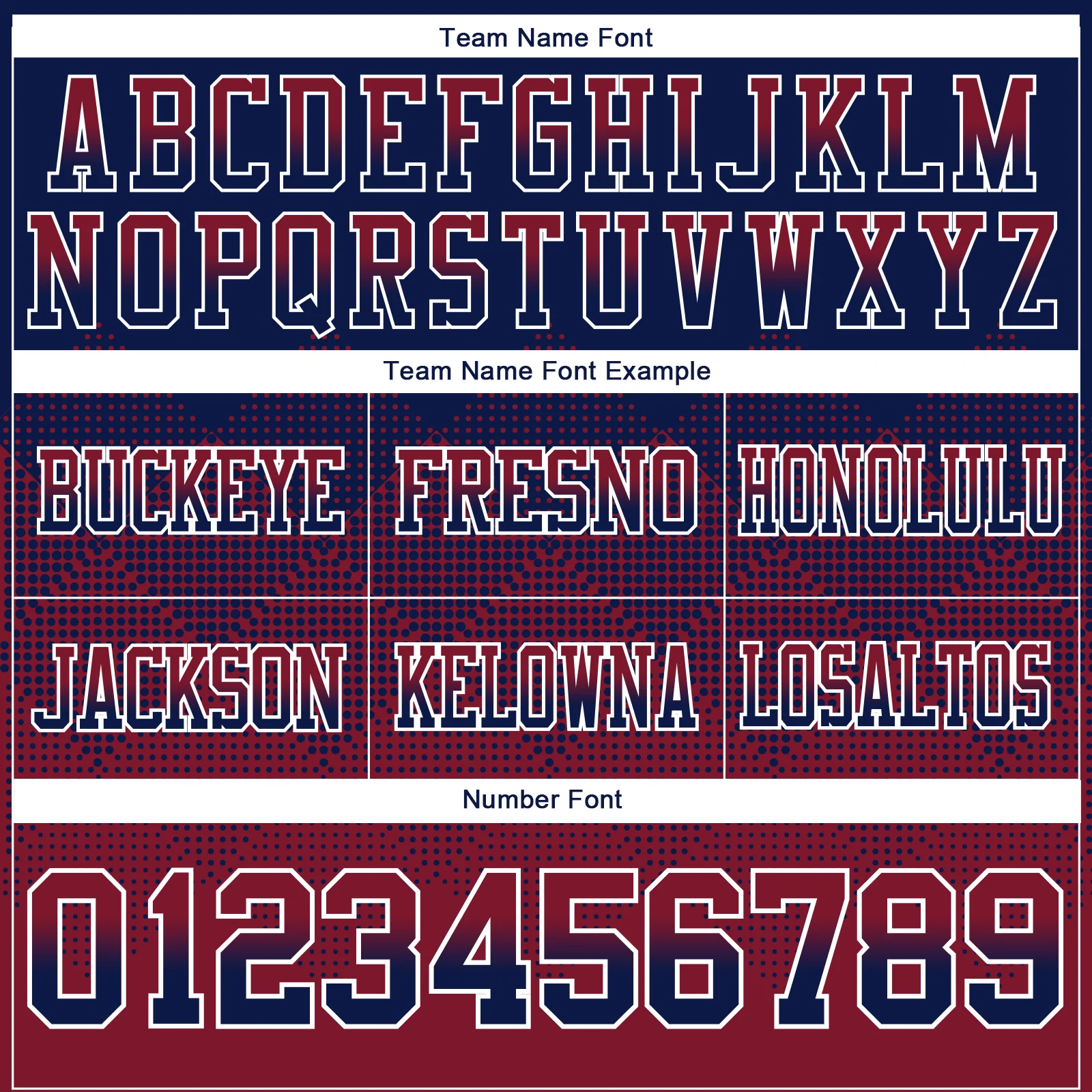 Custom Navy Crimson-White Authentic Gradient Square Shape Flag Football Jersey - Image 3