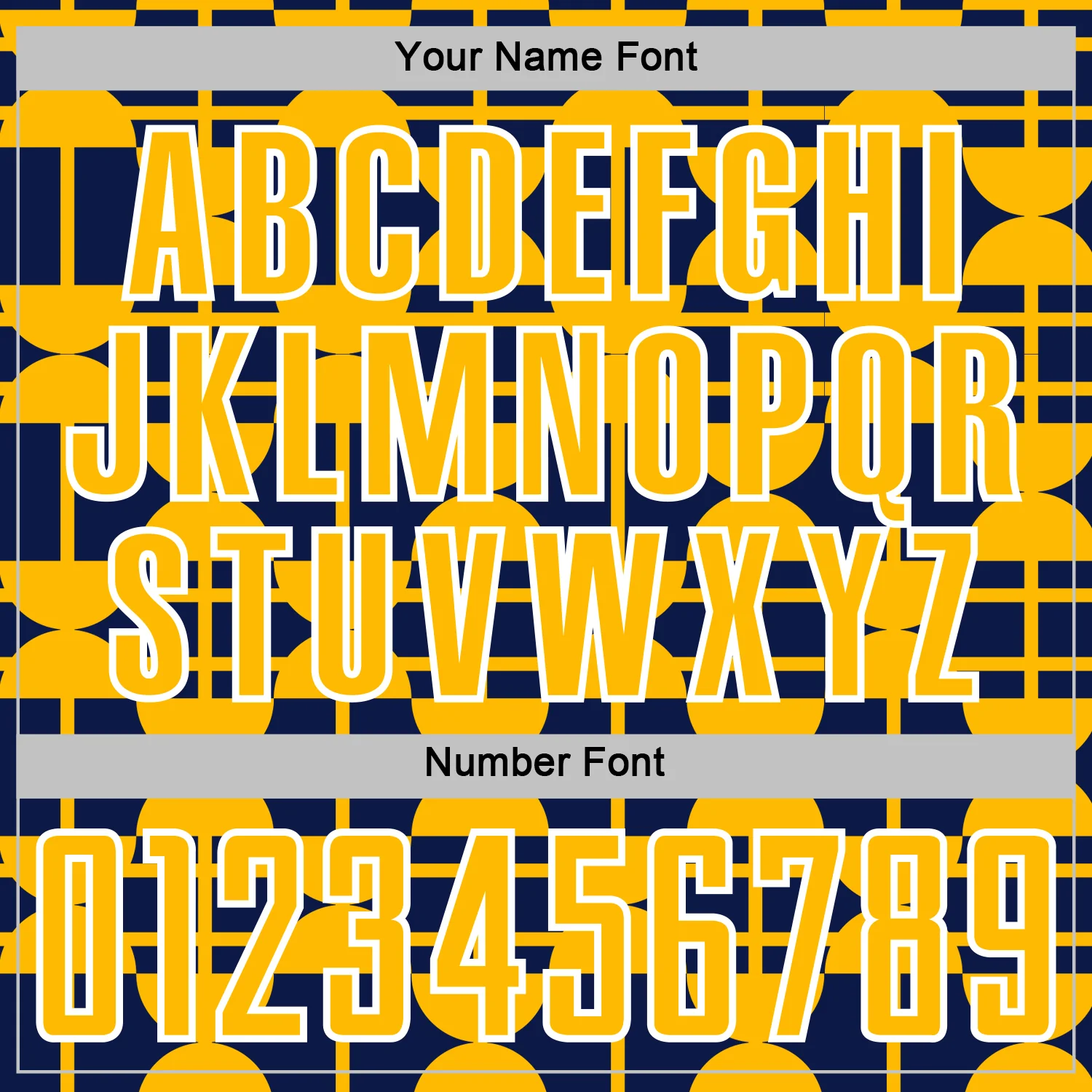 Custom Navy Gold-White Geometric Shapes Sports Sublimation Soccer Uniform Jersey - Image 6