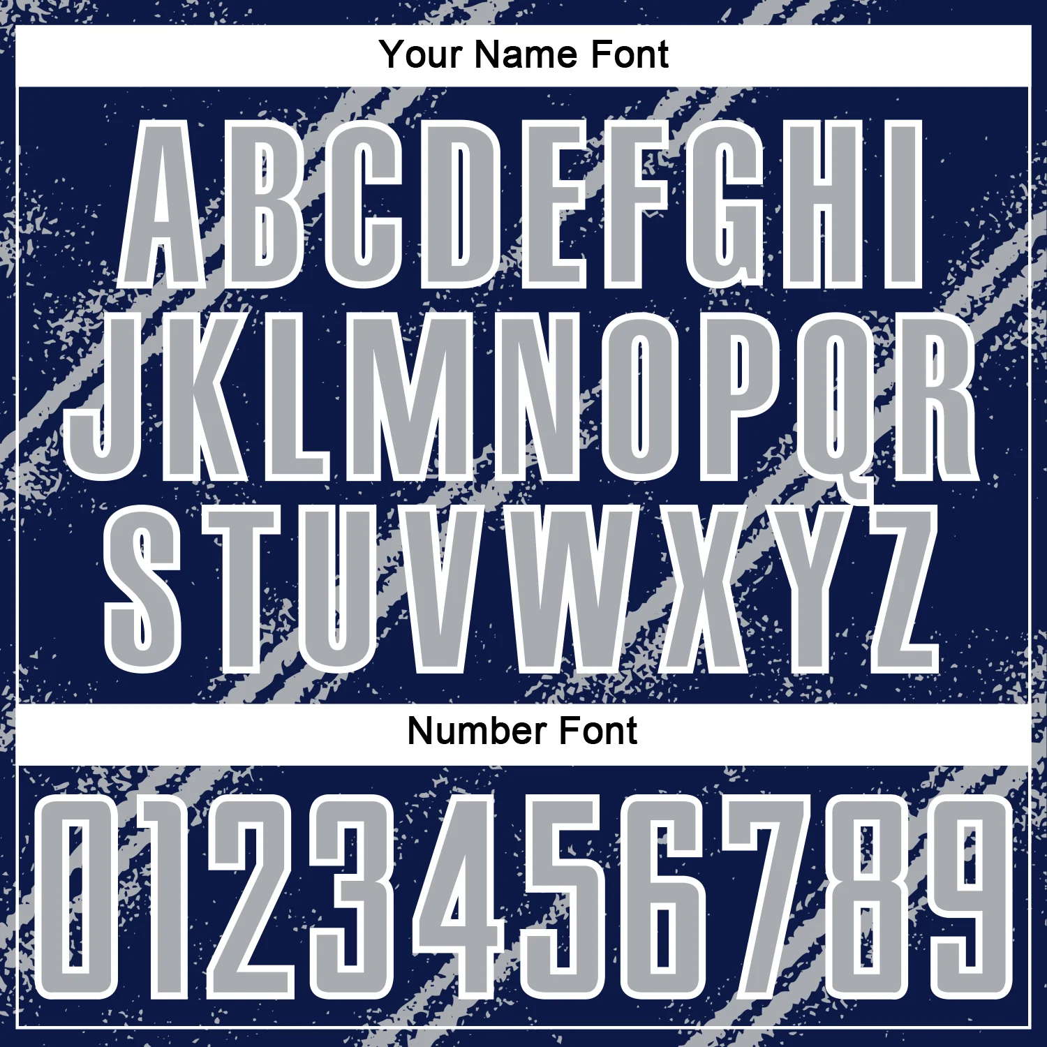 Custom Navy Gray-White Abstract Fragment Art Splash Sublimation Soccer Uniform Jersey - Image 6