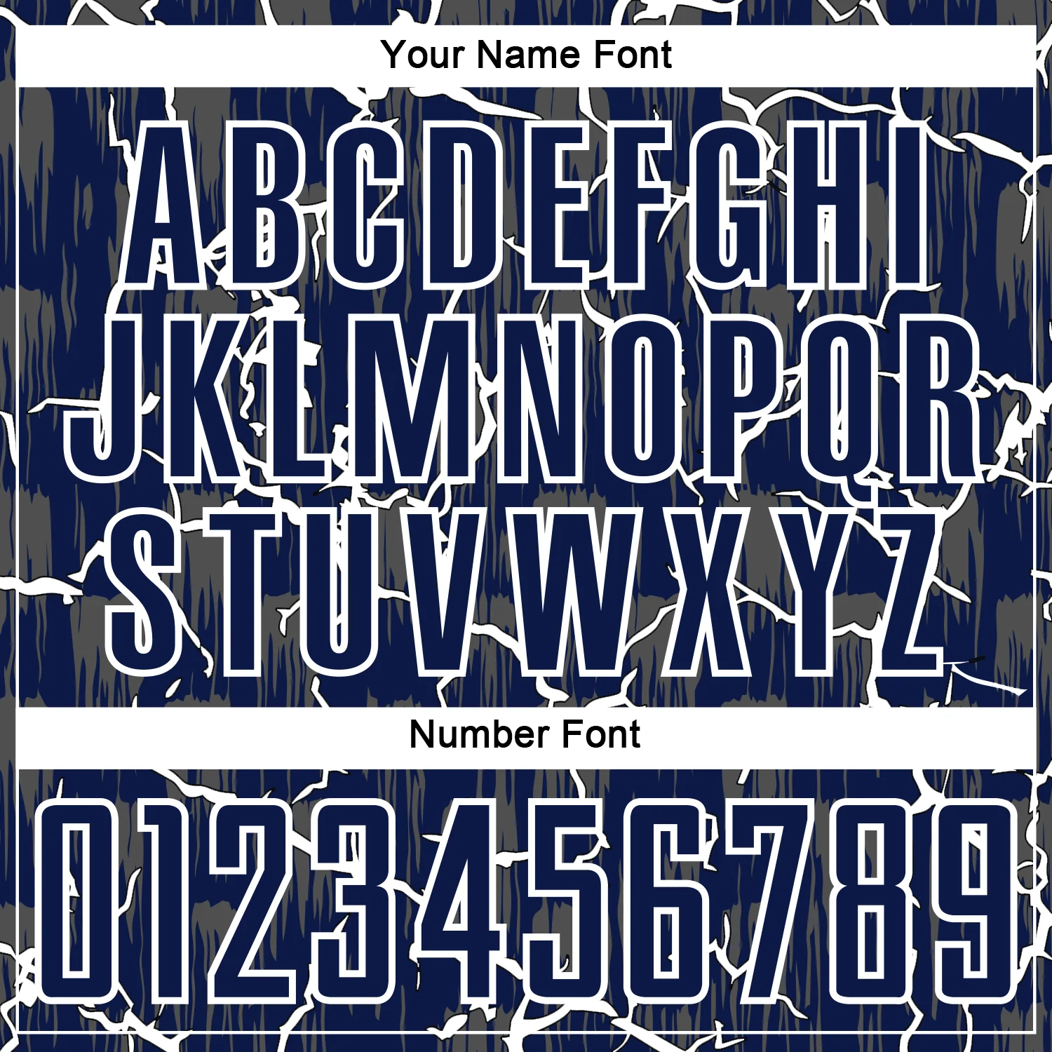Custom Navy White Lightning Sublimation Soccer Uniform Jersey - Image 6
