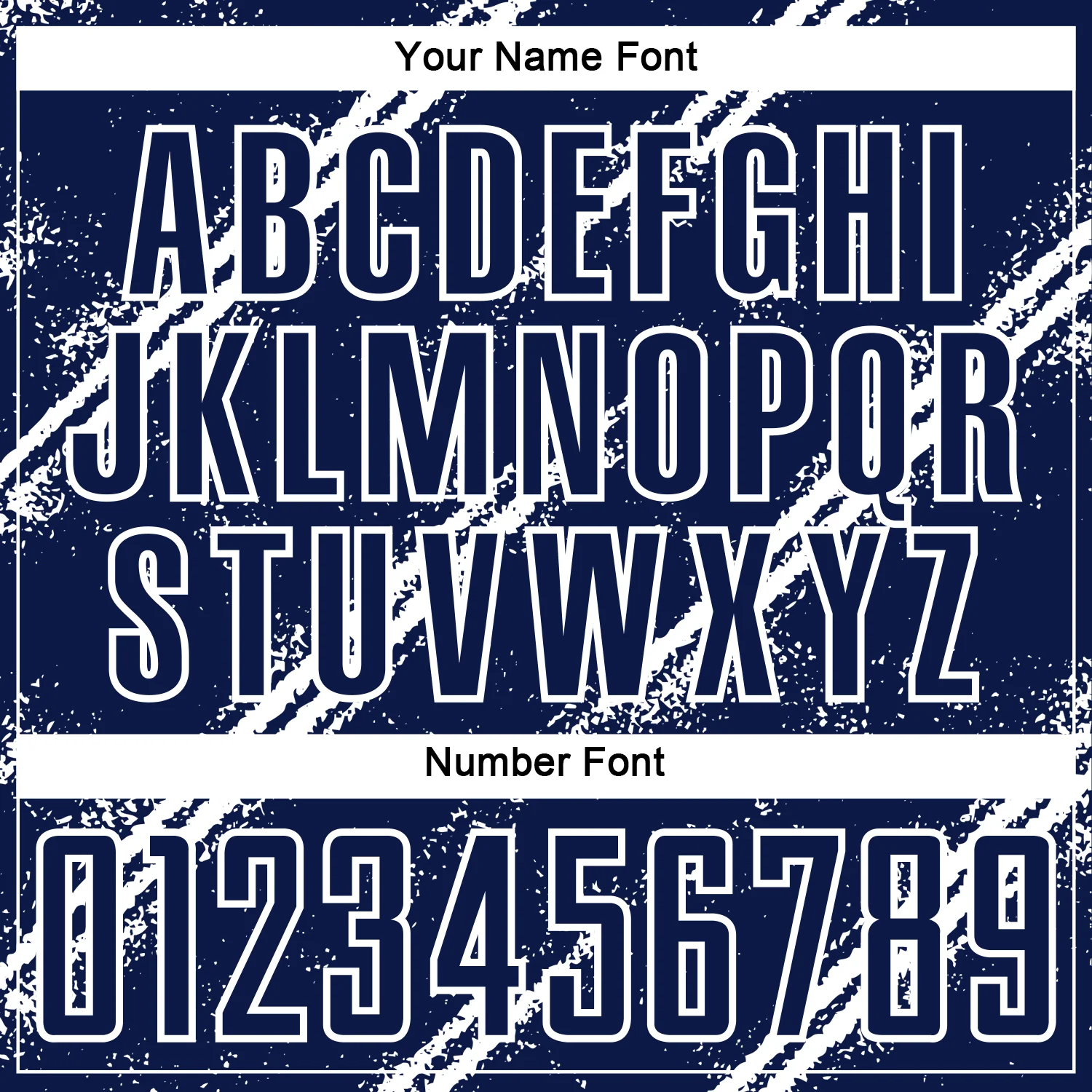 Custom Navy White Abstract Fragment Art Splash Sublimation Soccer Uniform Jersey - Image 6
