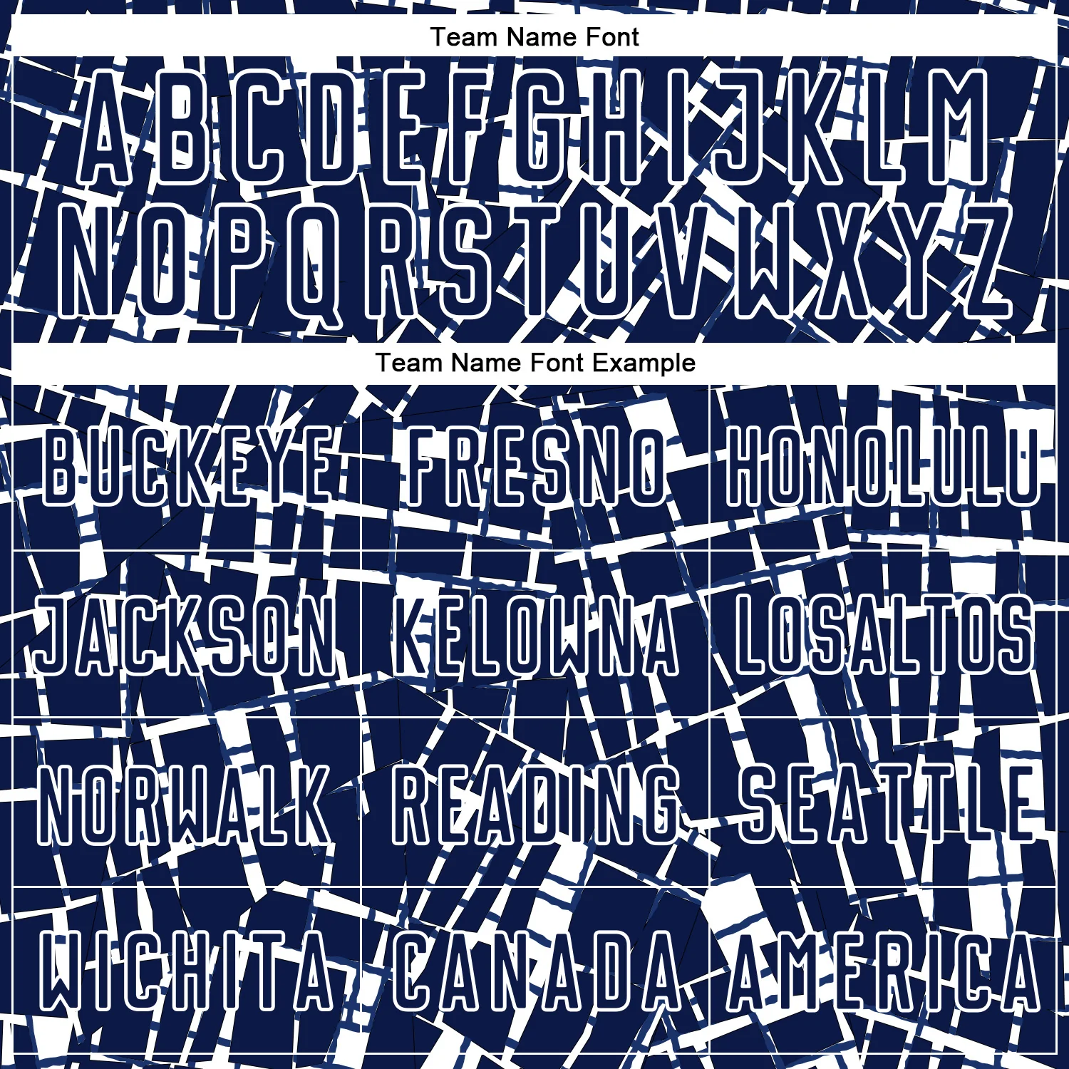 Custom Navy White Abstract Line Sports Sublimation Soccer Uniform Jersey - Image 5