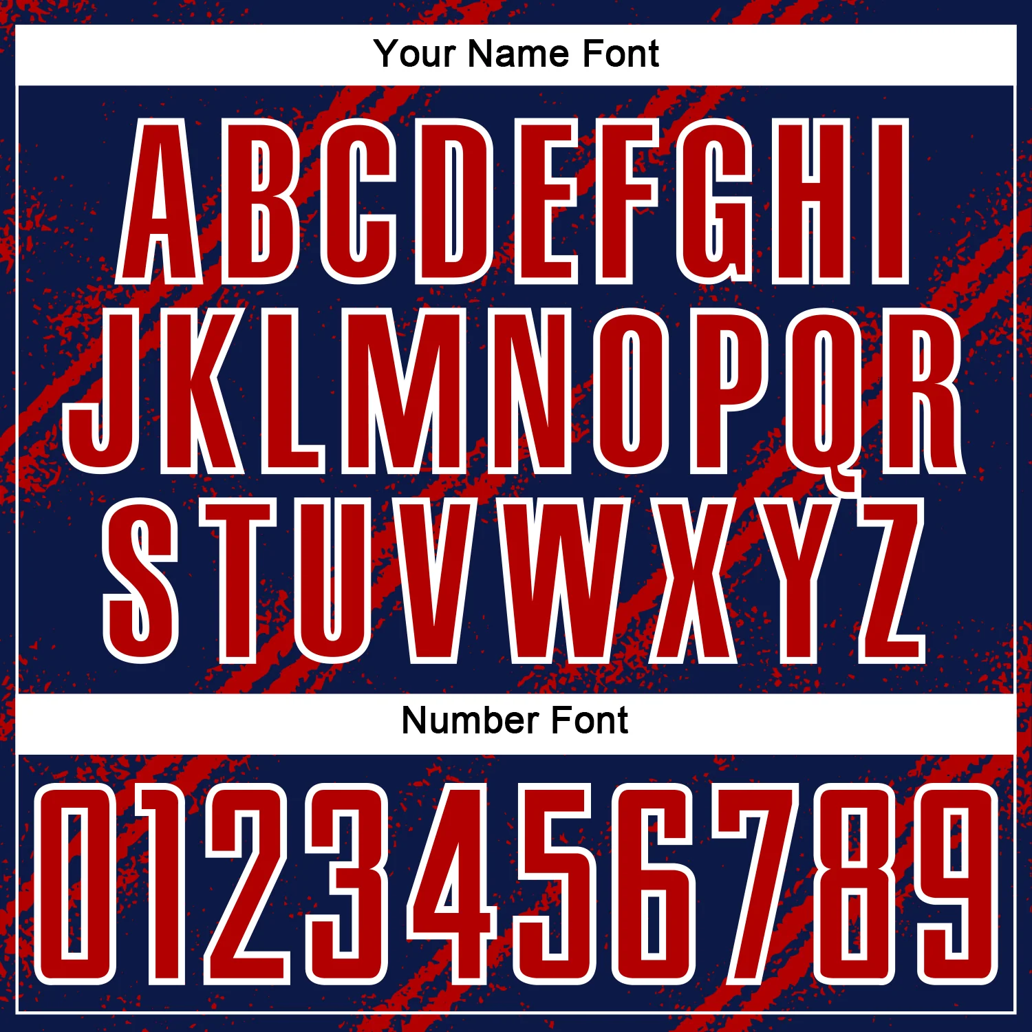 Custom Navy Red-White Abstract Fragment Art Splash Sublimation Soccer Uniform Jersey - Image 6
