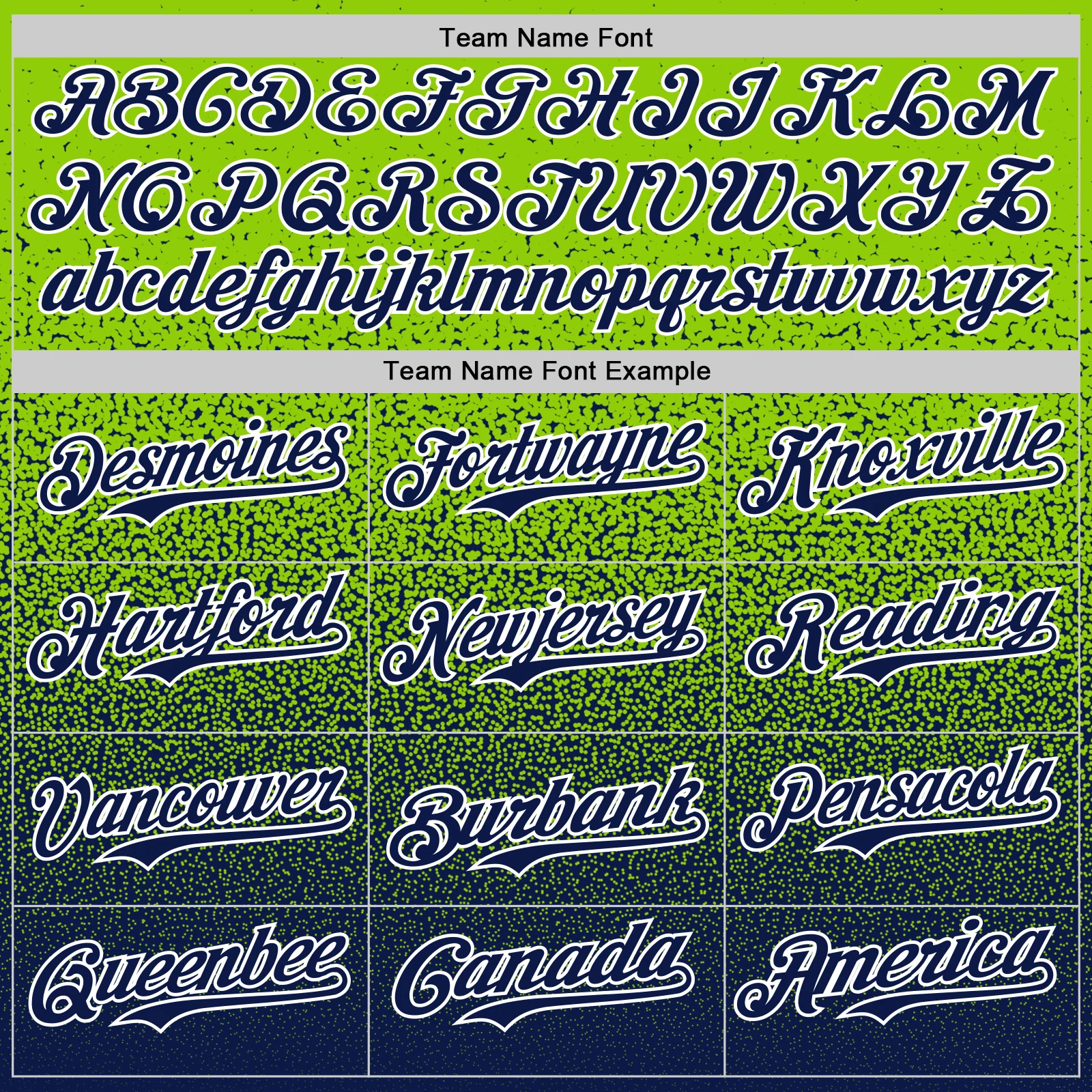 Custom Neon Green Navy-White Fade Fashion Speckle Authentic Baseball Jersey - Image 4