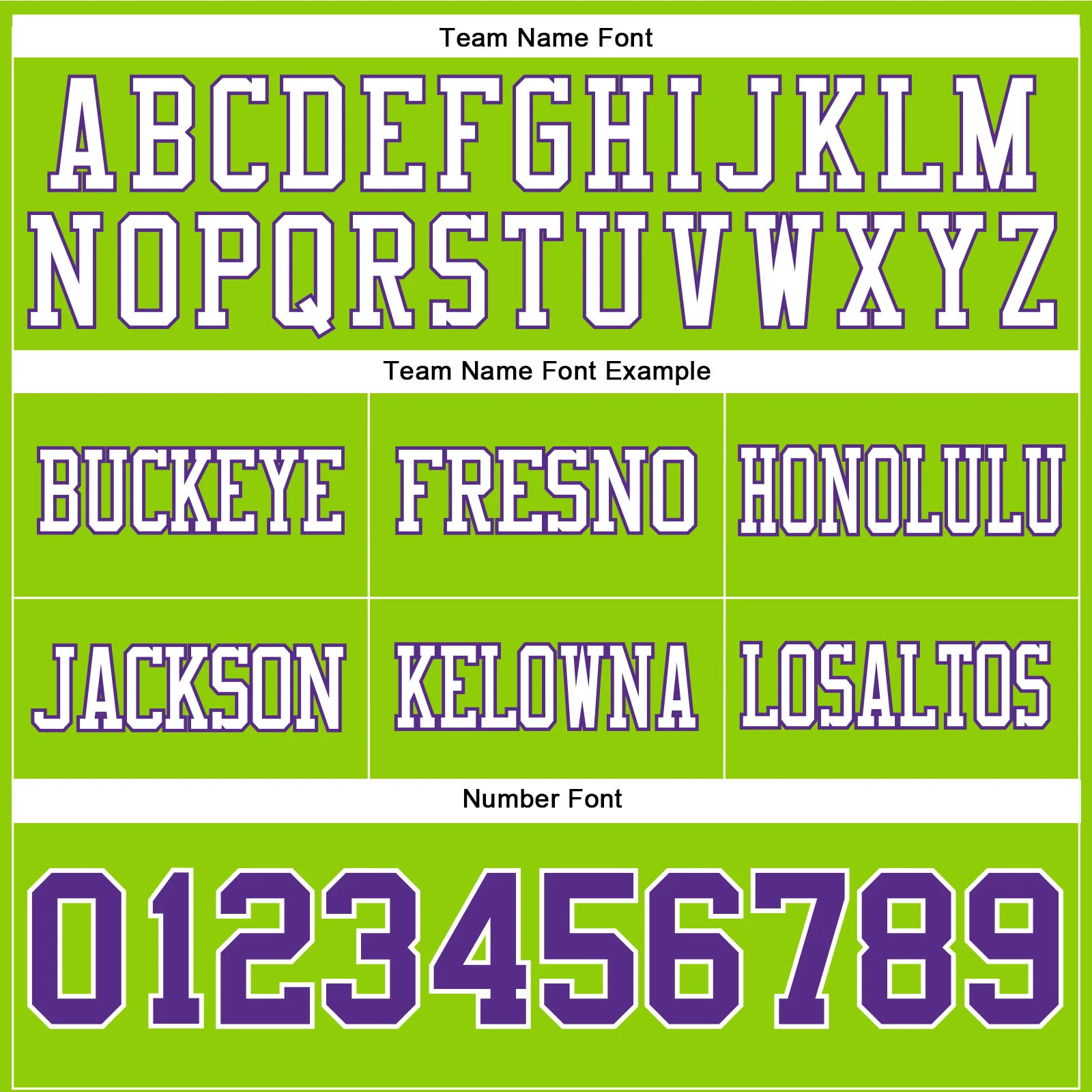 Custom Neon Green Purple-White Authentic Football Jersey - Image 4
