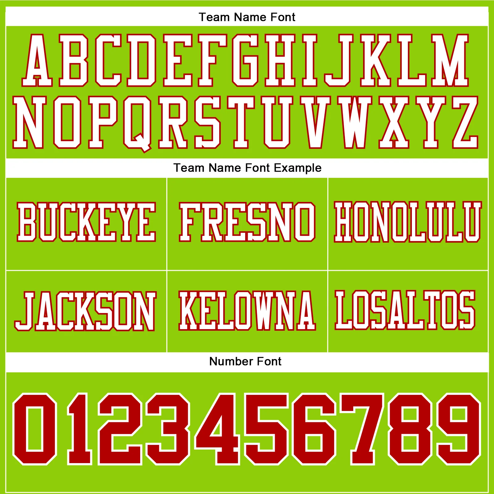 Custom Neon Green Red-White Authentic Football Jersey - Image 4